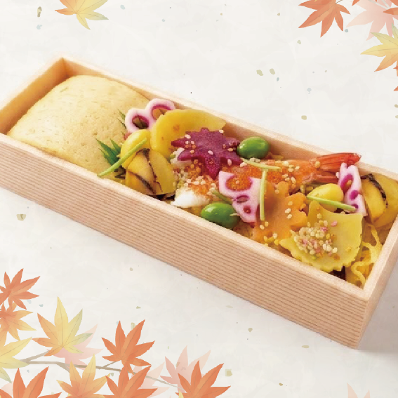 【季節限定】秋の吹き寄せちらし寿司🍁