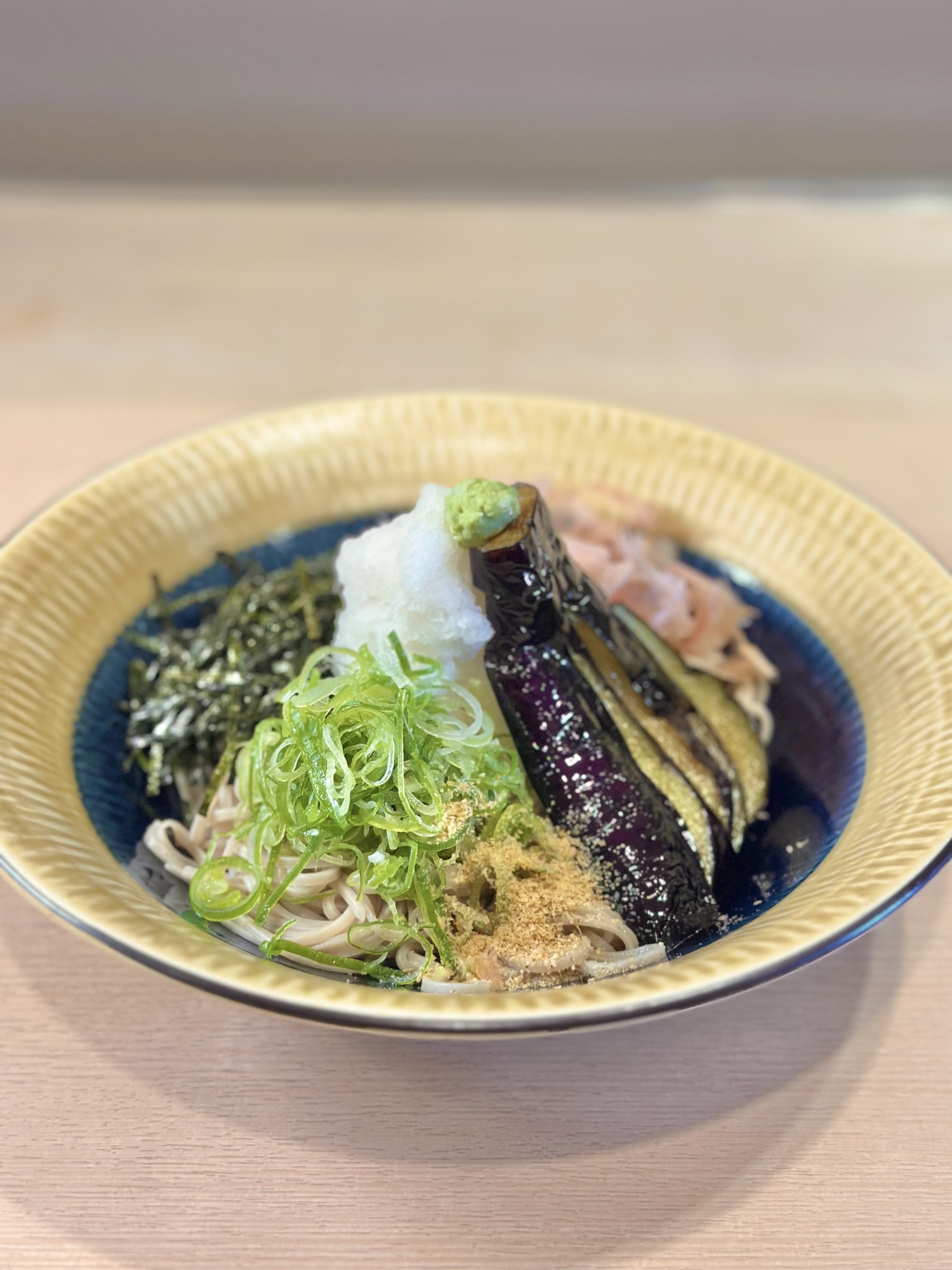 🍆揚げ茄子おろしそば