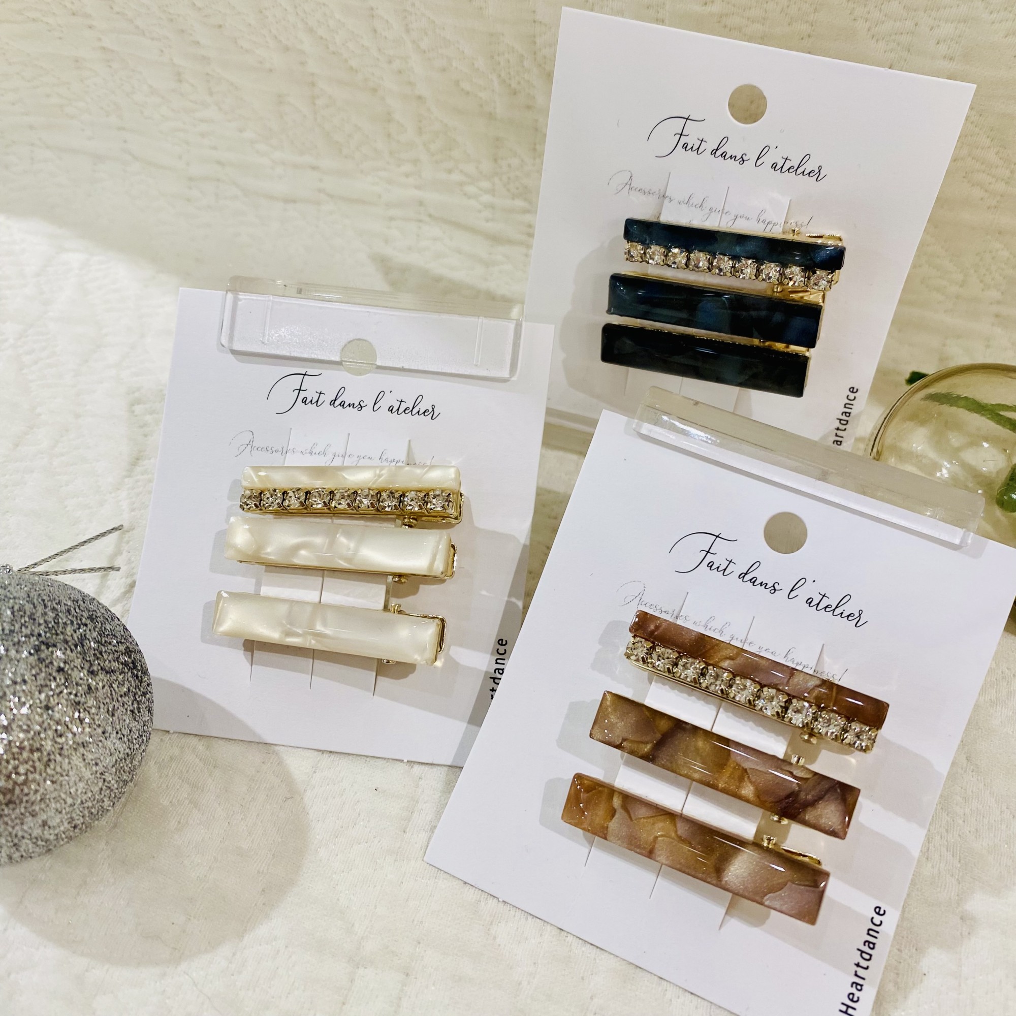 オススメアイテム🫶ストーンラインアセチミニクリップセット✨