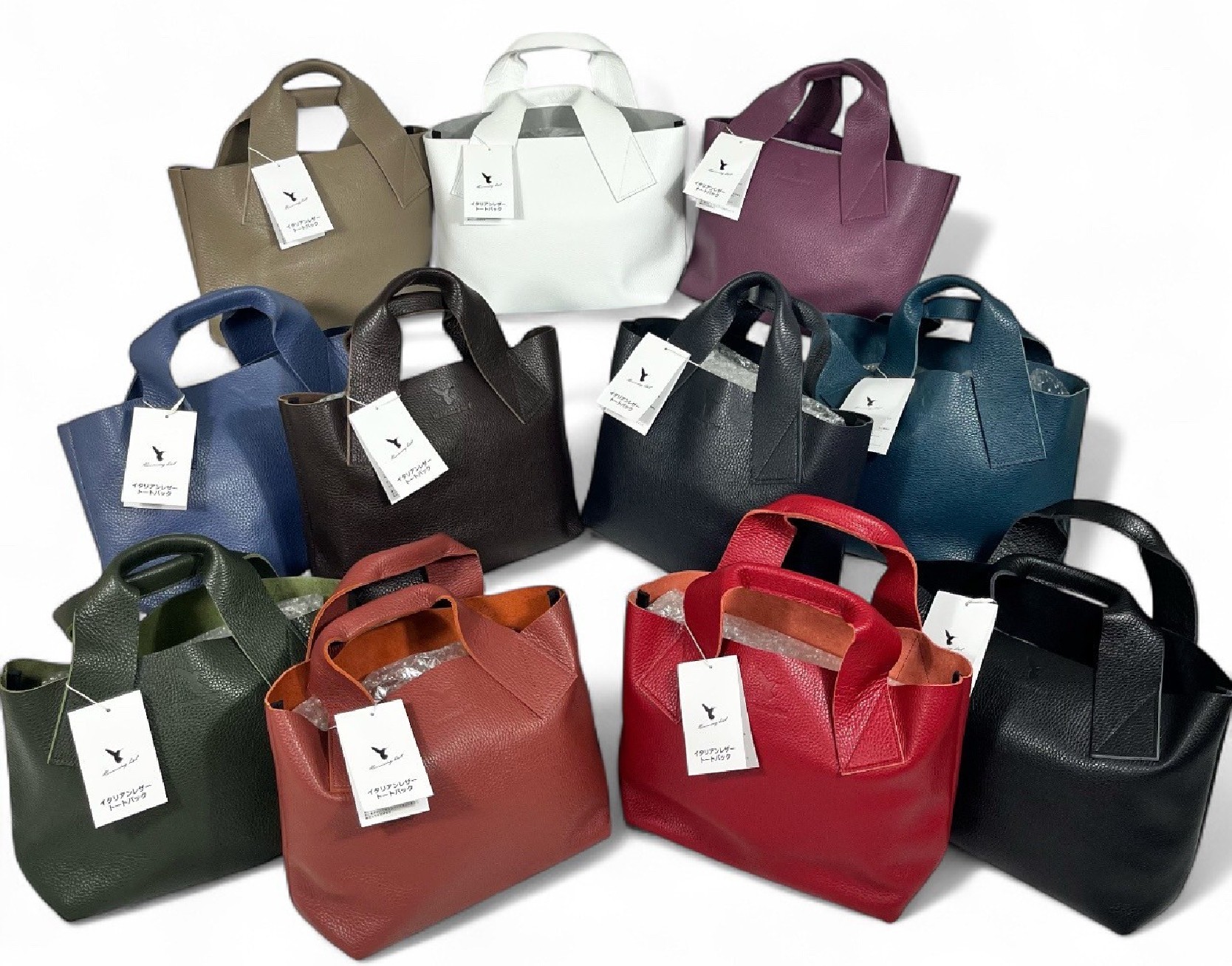 上質さもセンスの良さも◎！『イタリアンレザートートバッグ』