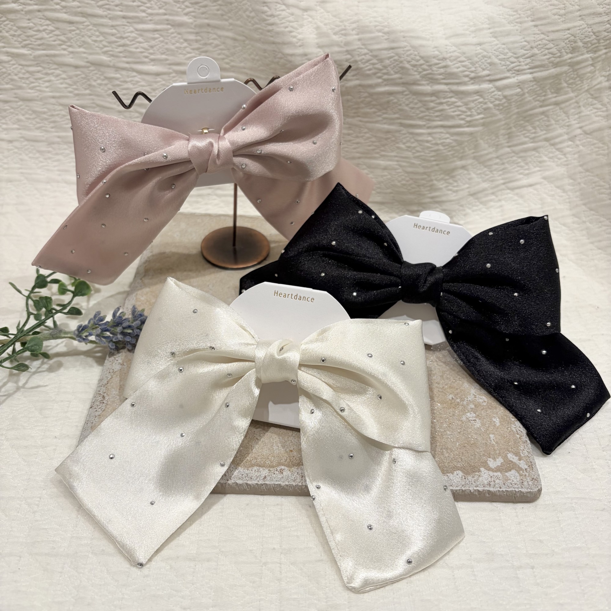 New✨サテンリボンフックポニー🎀✨