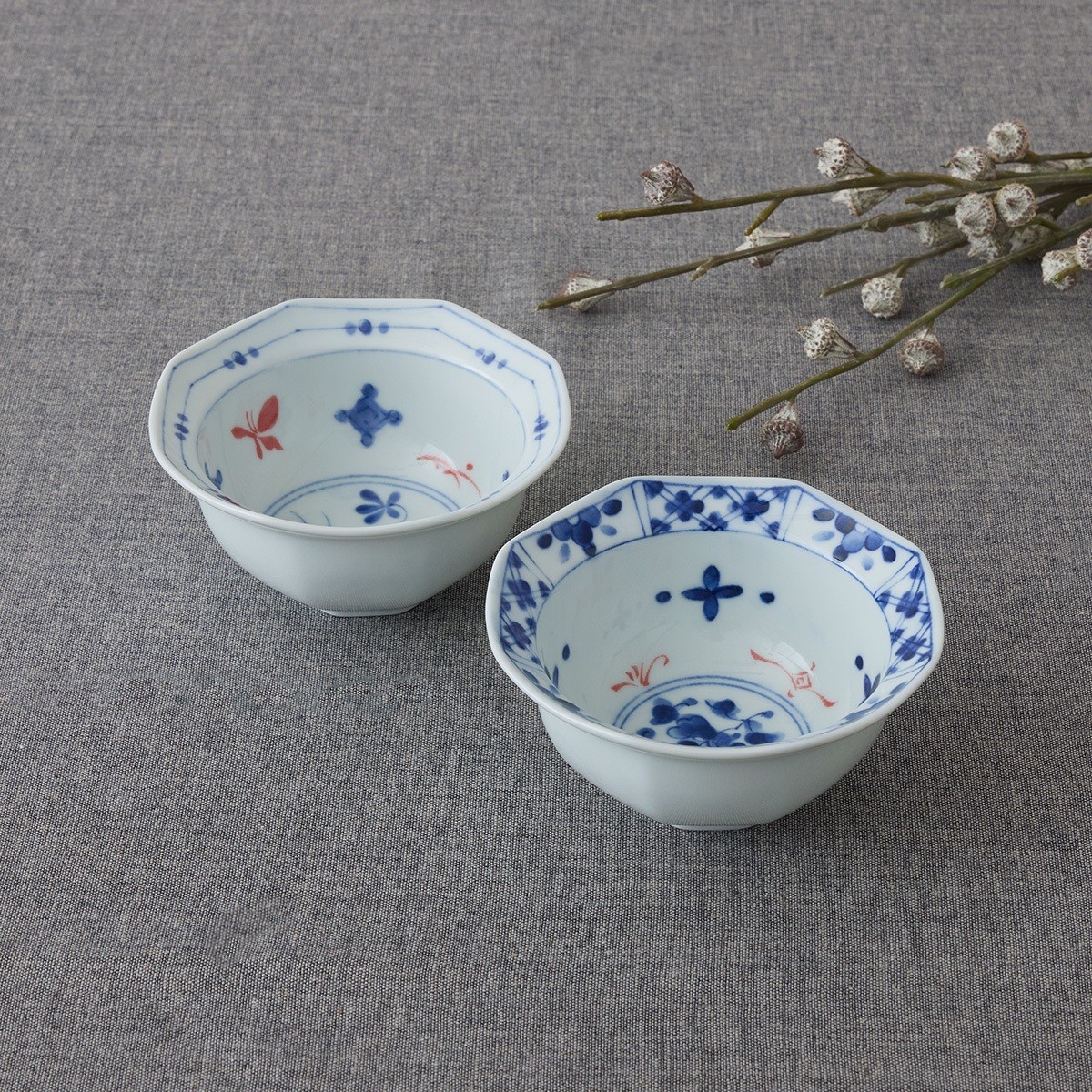 【新商品】華やかな赤絵の器シリーズ