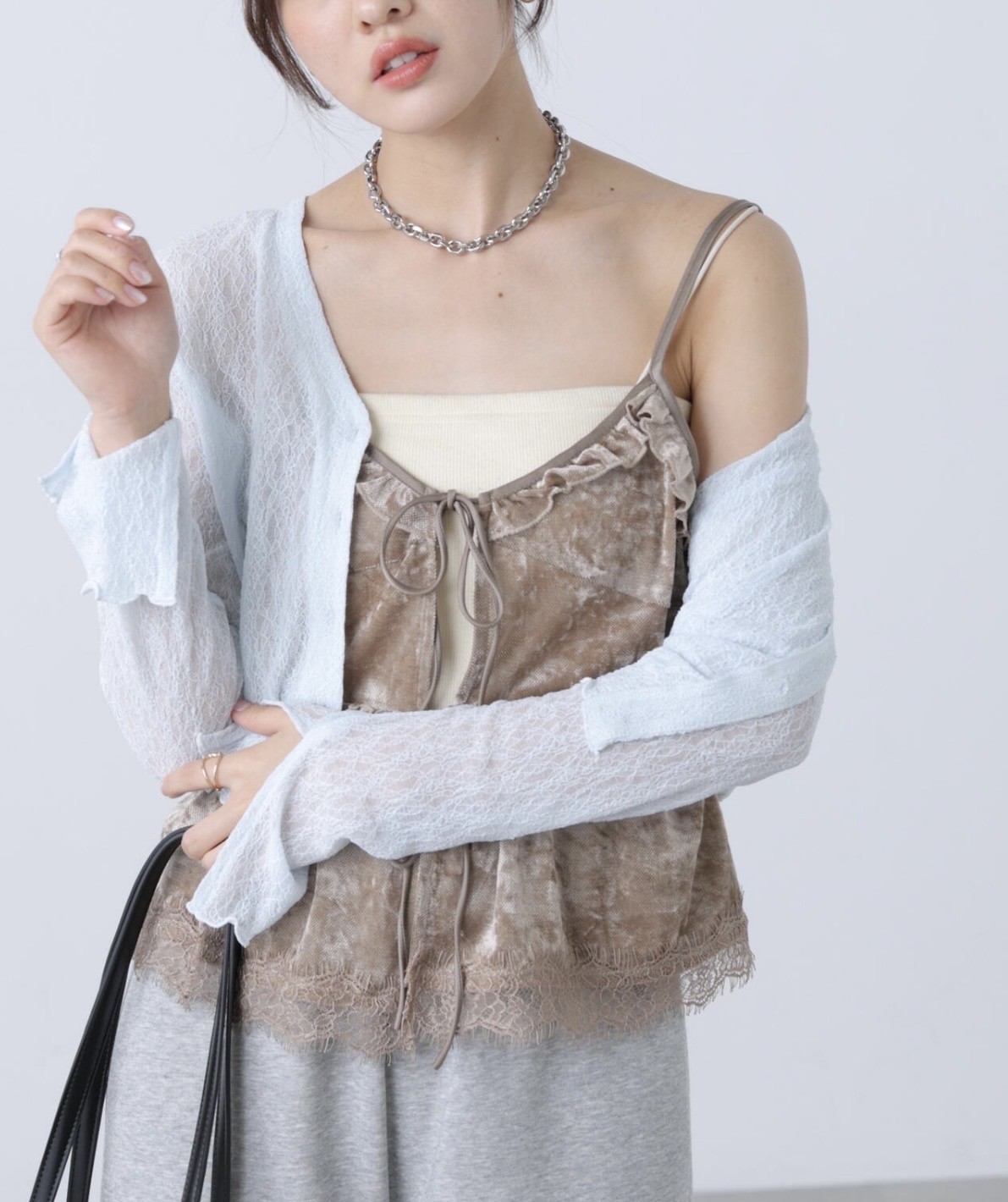 トレンド感のあるシアービスチェ🖤