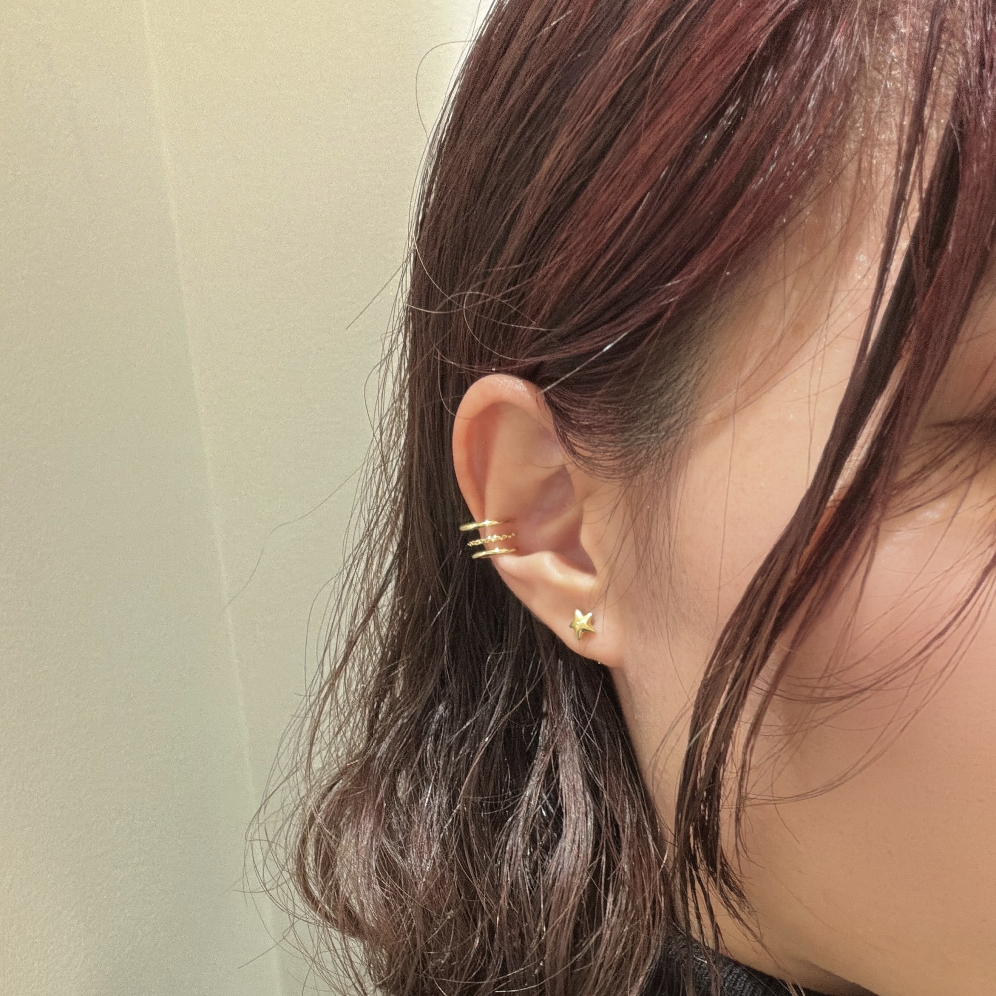 【⭐️星モチーフ⭐️メタルピアス🪄】