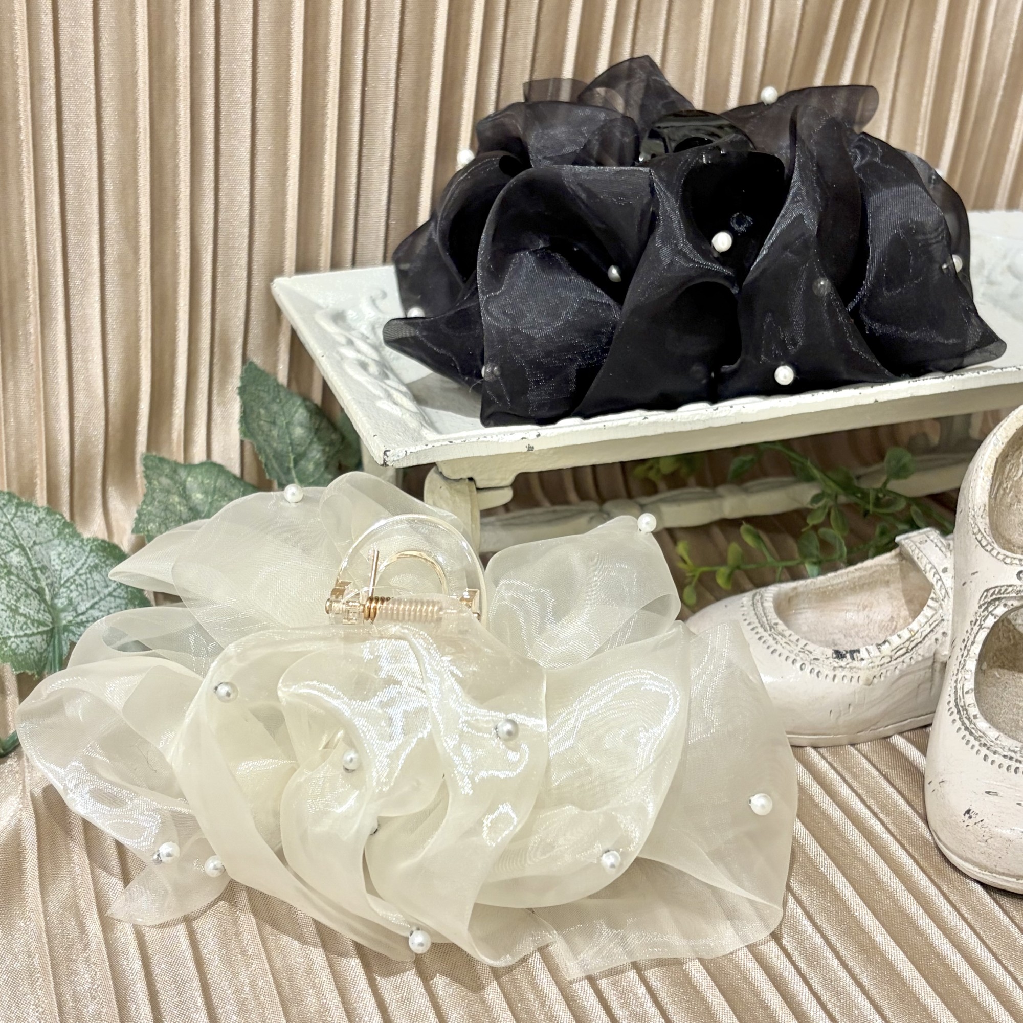 スタッフおすすめ✨パールフリルバンス🌷