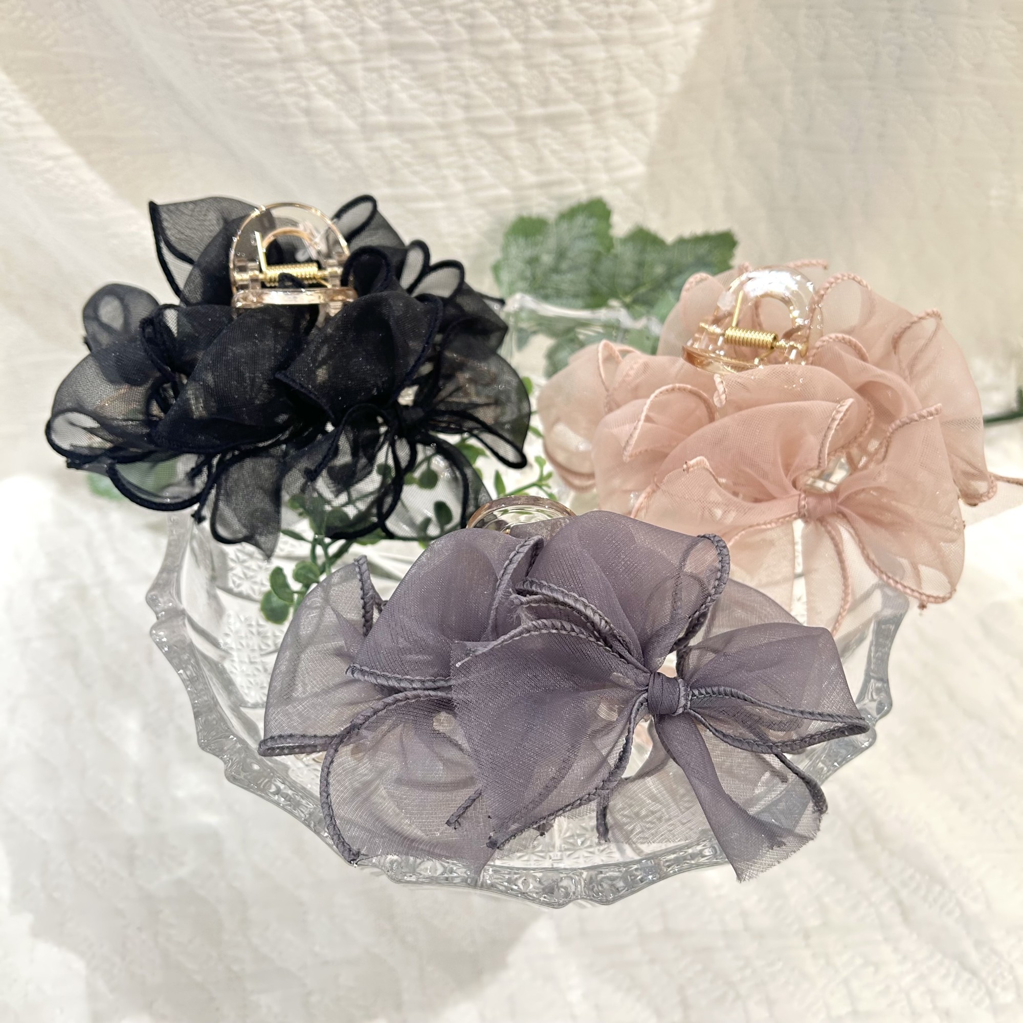 【-New item-】チュールリボンバンス🎀🪄