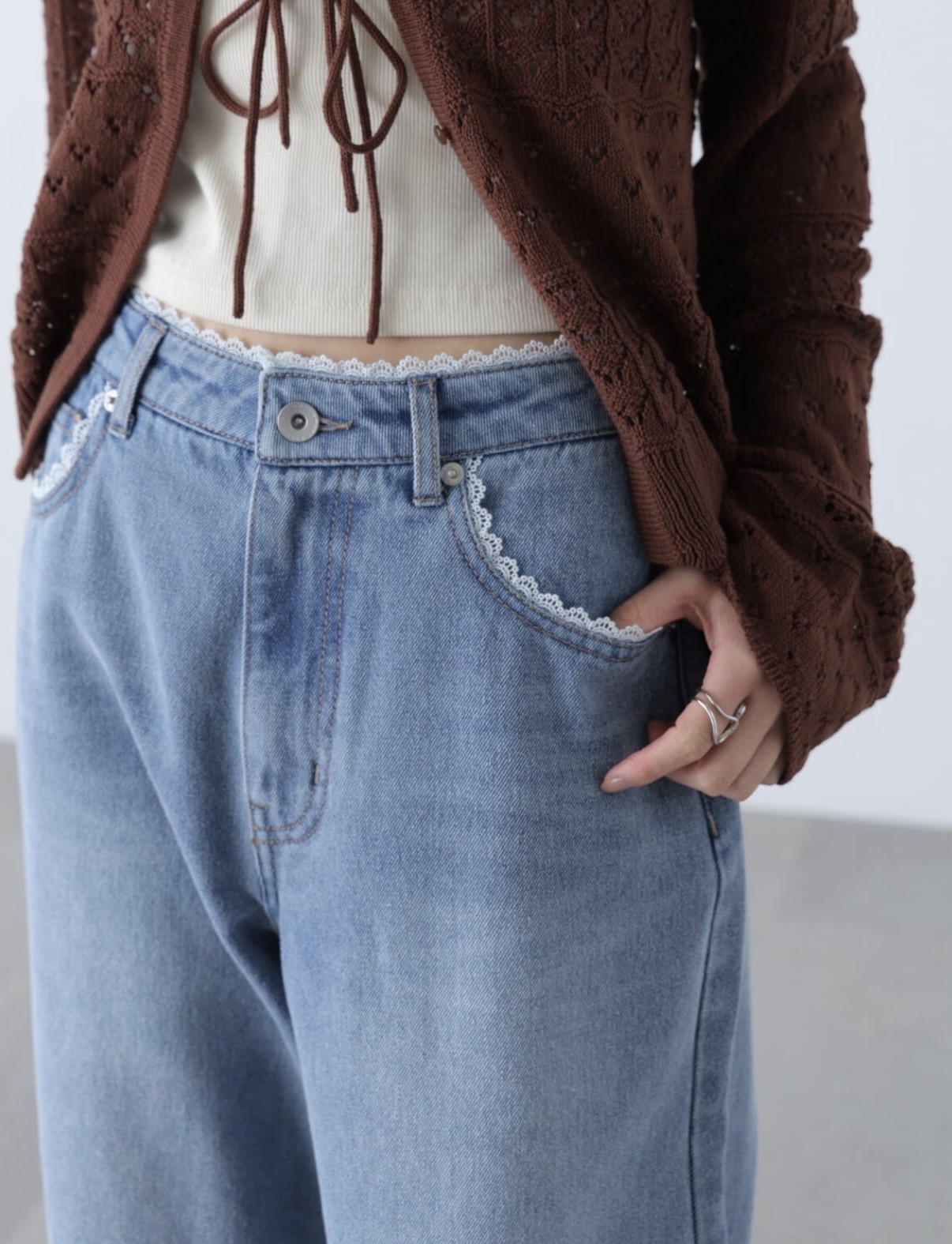 レースデニム登場👖