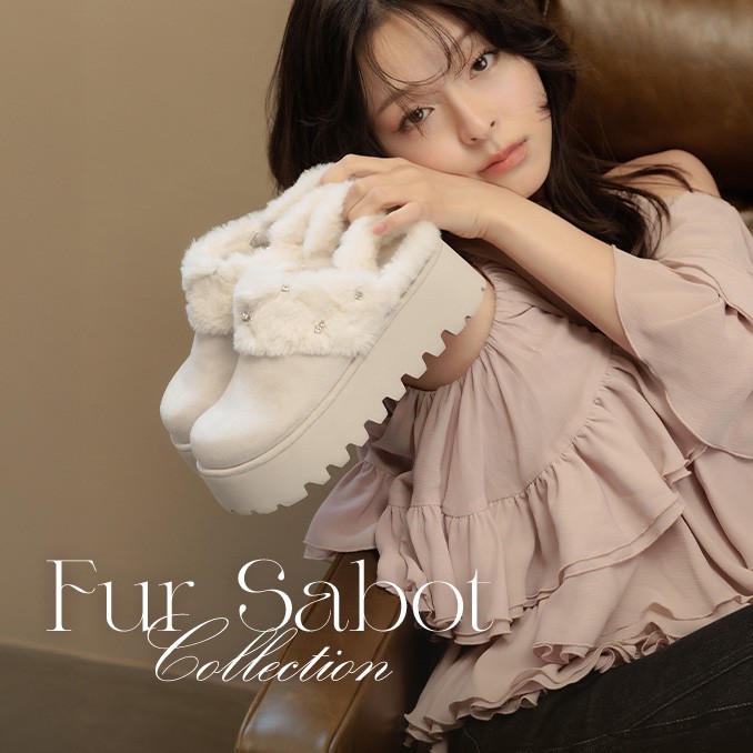 【RANDA(ランダ)】季節の境目を楽しむための1足 “Fur Sabot Collection”が8月より順次登場。 レディースブランド「RANDA(ランダ)」は、“Fur Sabot Collection”を8月より順次展開いたします。