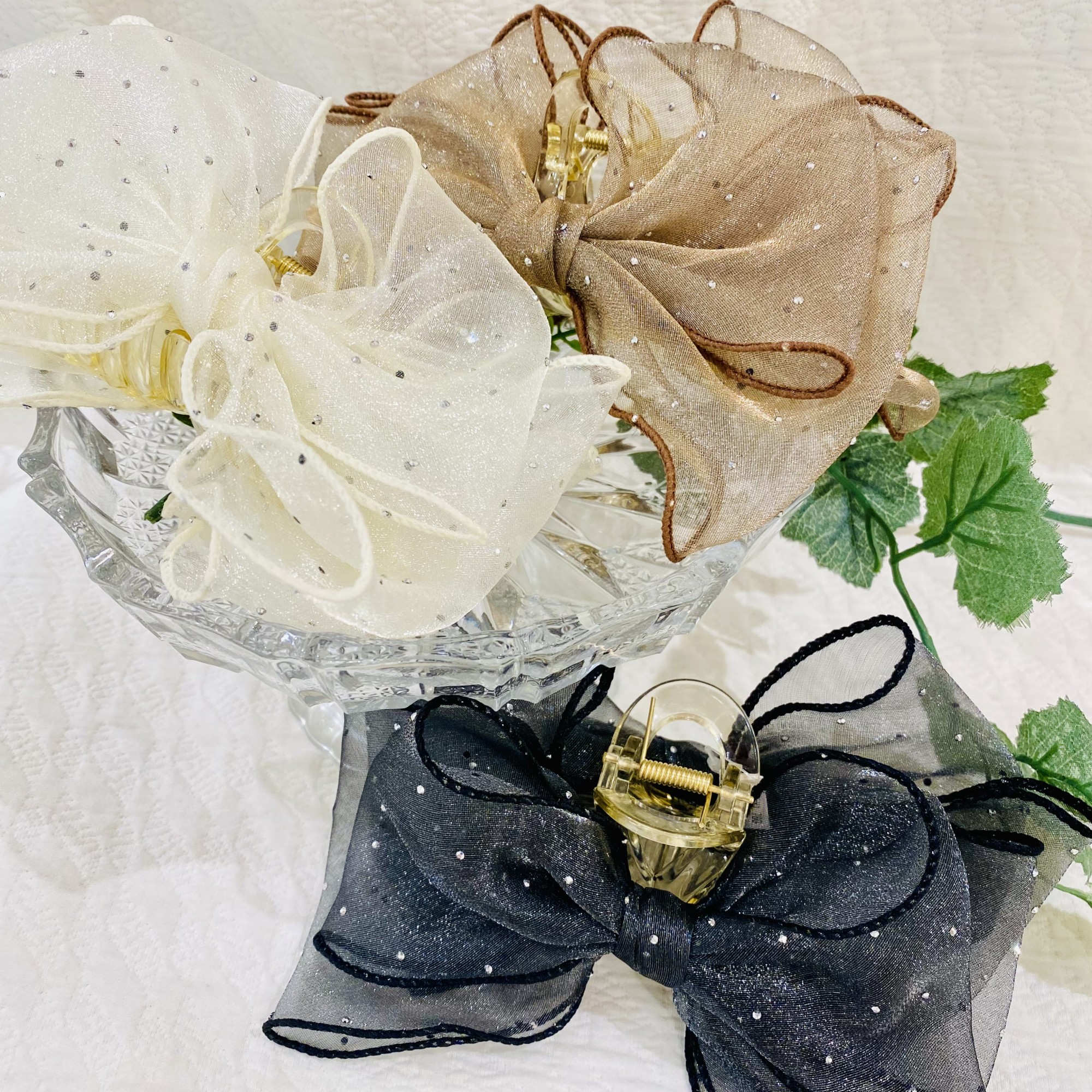 【再入荷】ラメリボンバンス✨