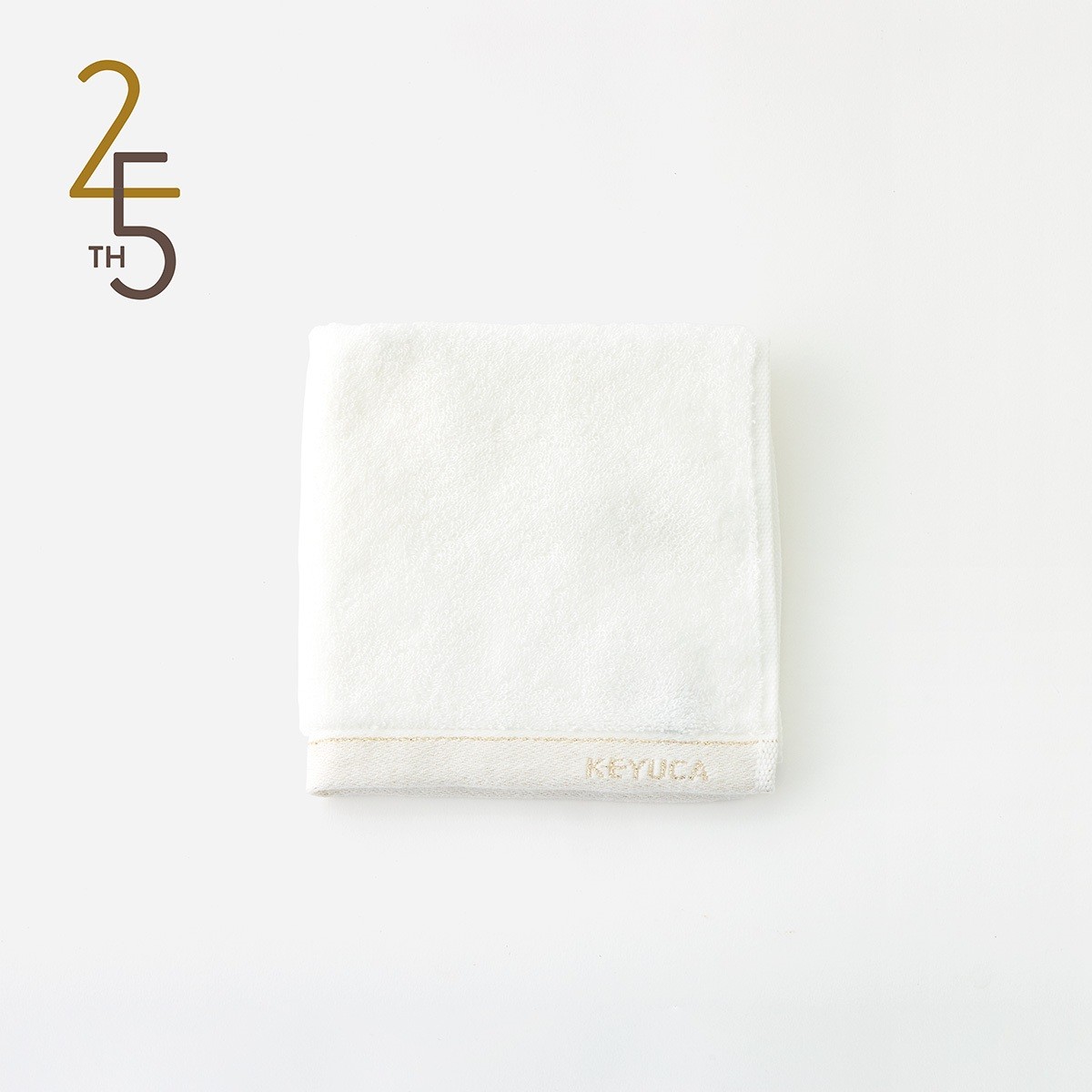 ケユカ25周年記念！ロングセラーのシャンカータオルに限定色ゴールドが登場