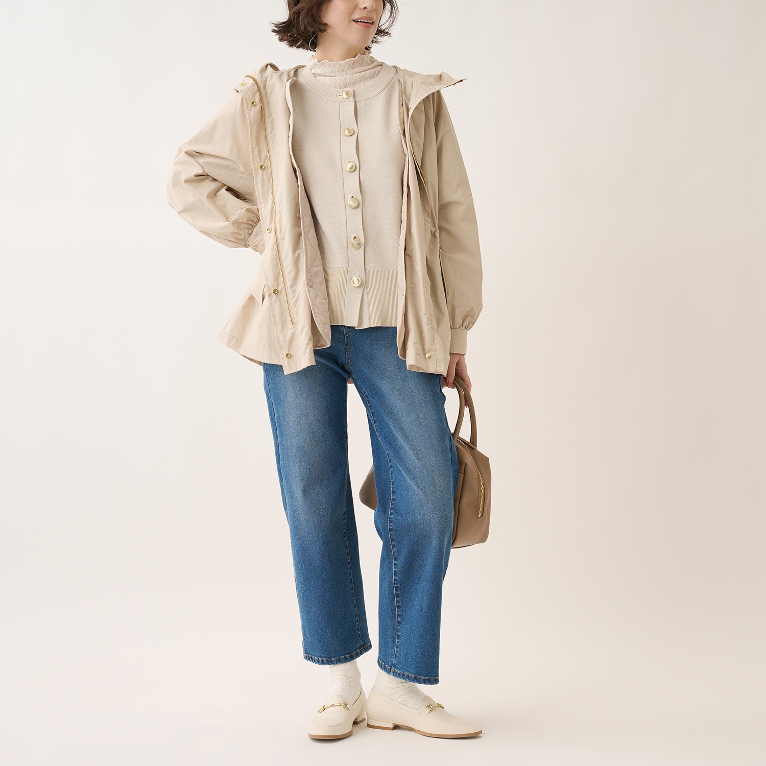 春まで着回せる! 【すごナノ撥水】ライナー付きで体温調節も自在な万能アウター