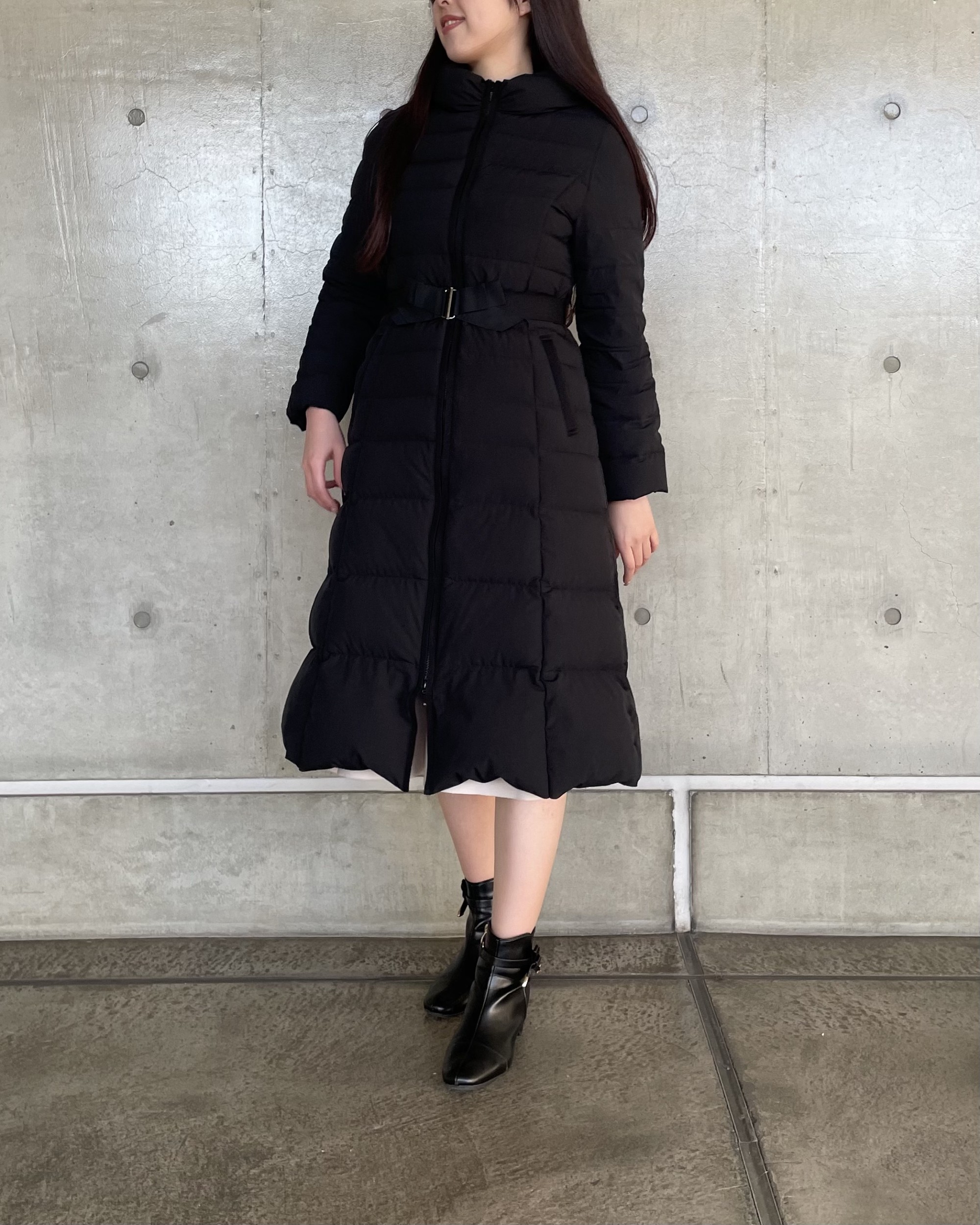 新作 美シルエットダウン