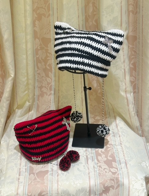 猫の日(◎ω◎)クールに・キュートに猫かぶり★ニット帽