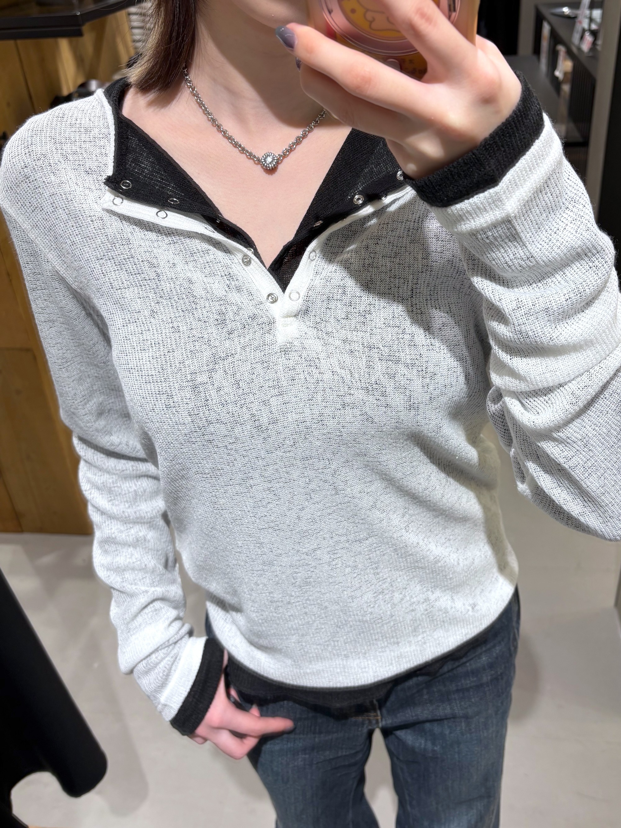 トレンド感のあるレイヤードアイテム✨