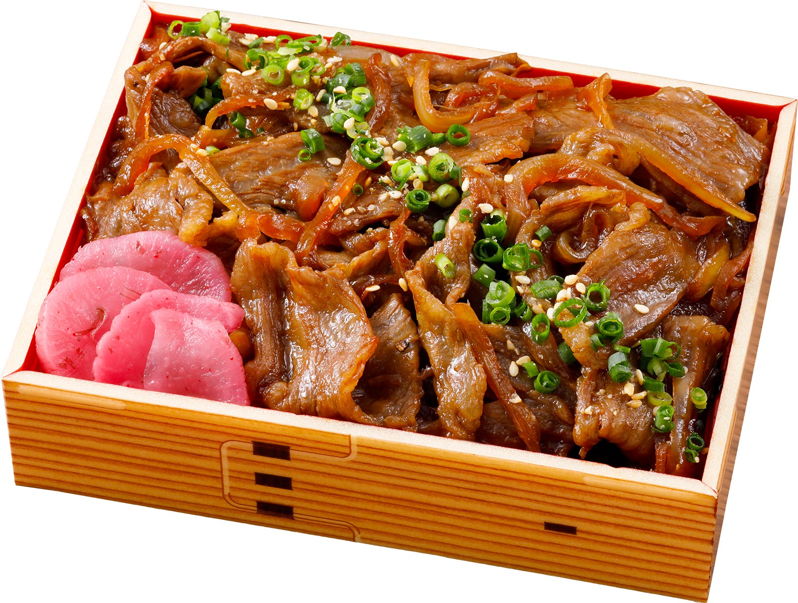 【肉まぶし専科 肉亭新】の和牛カルビ弁当