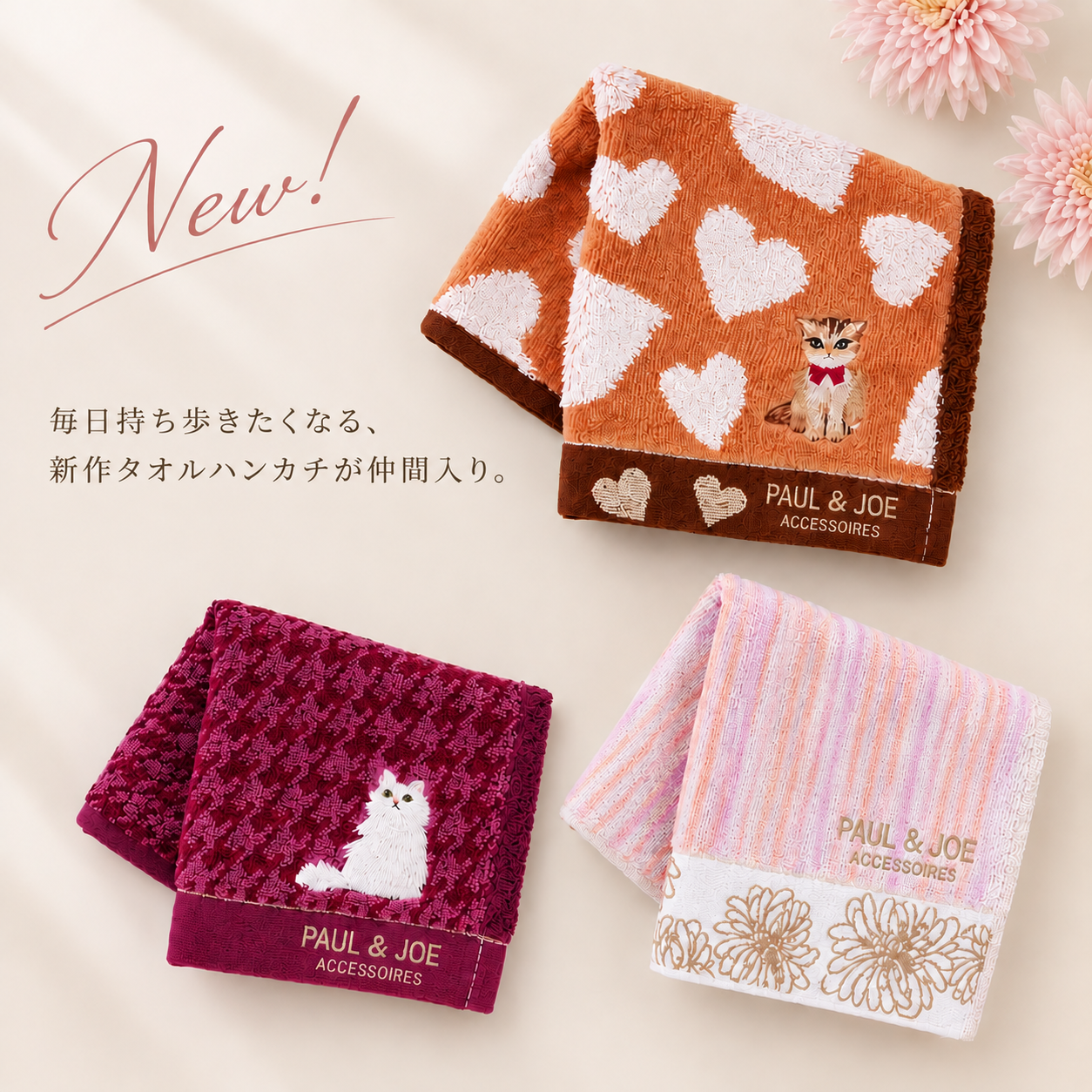 秋の新作、続々入荷中♪