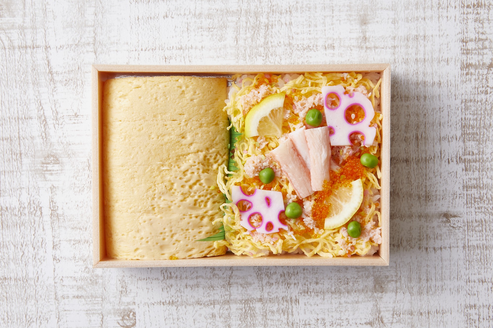 【冬季限定】だしまき蟹ちらし寿司弁当