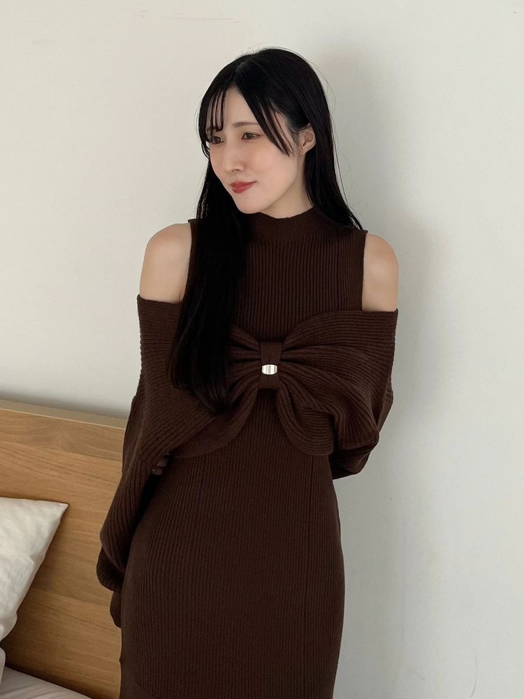 モテニットワンピース♡