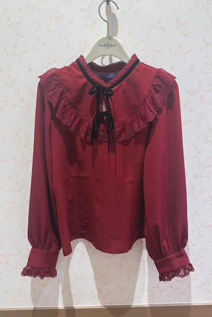 〘レースたっぷり〙ブラウス