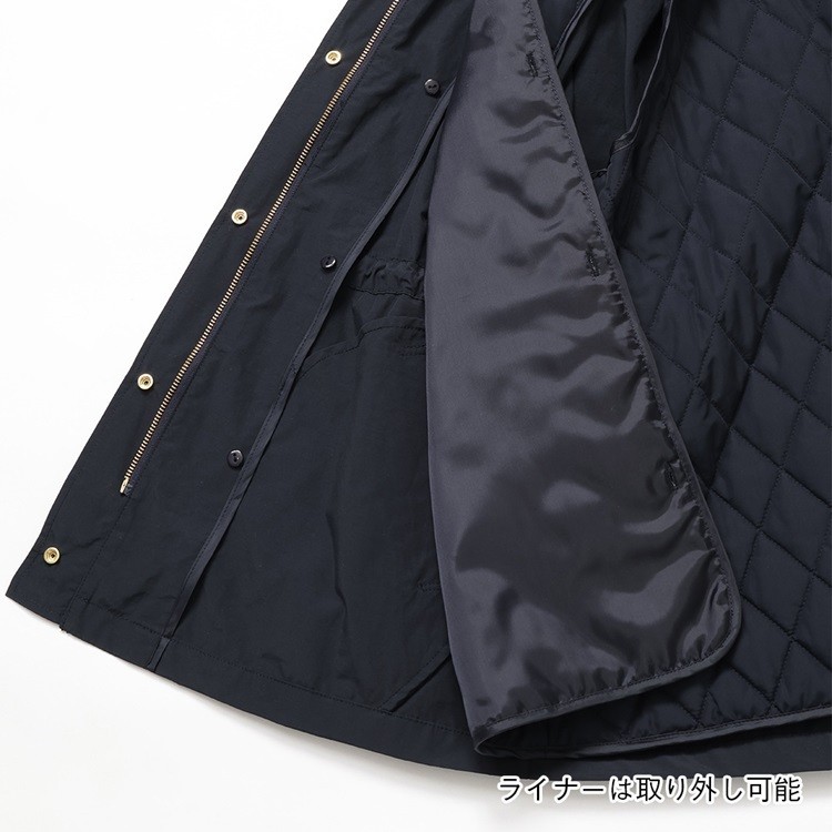 春まで着回せる! 【すごナノ撥水】ライナー付きで体温調節も自在な万能アウター