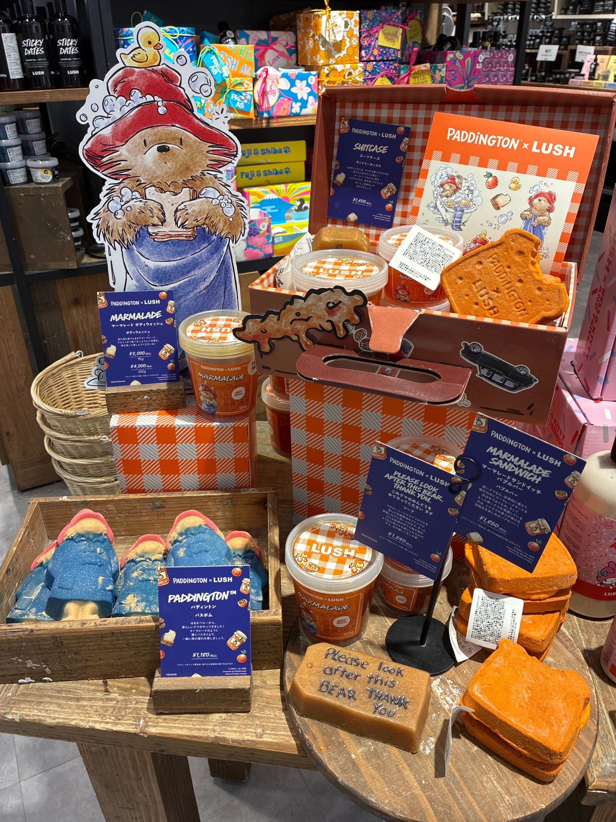 『Paddington™ x Lush』コラボ商品が新登場!☆