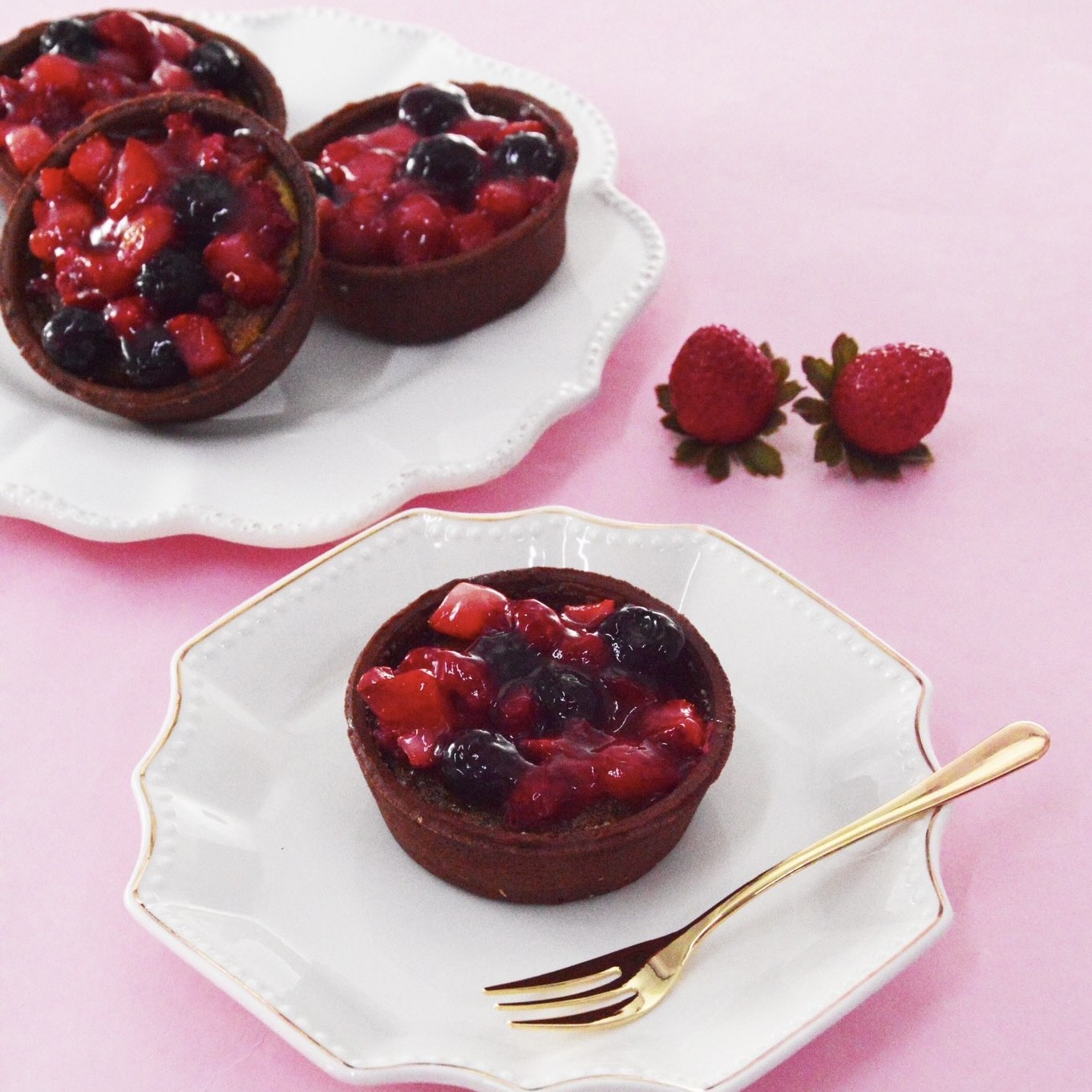 🍓京都ポルタ店では期間限定！ 苺の焼きティラミス　ベリーベリー