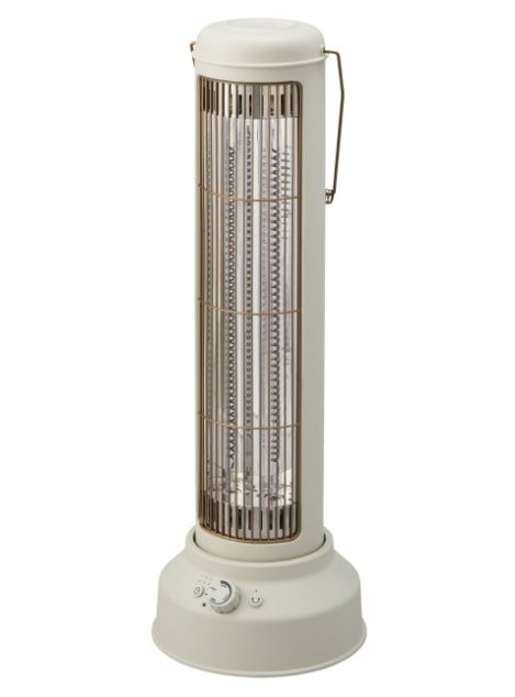 すぐ暖まる 静音設計の首振りカーボンヒーター