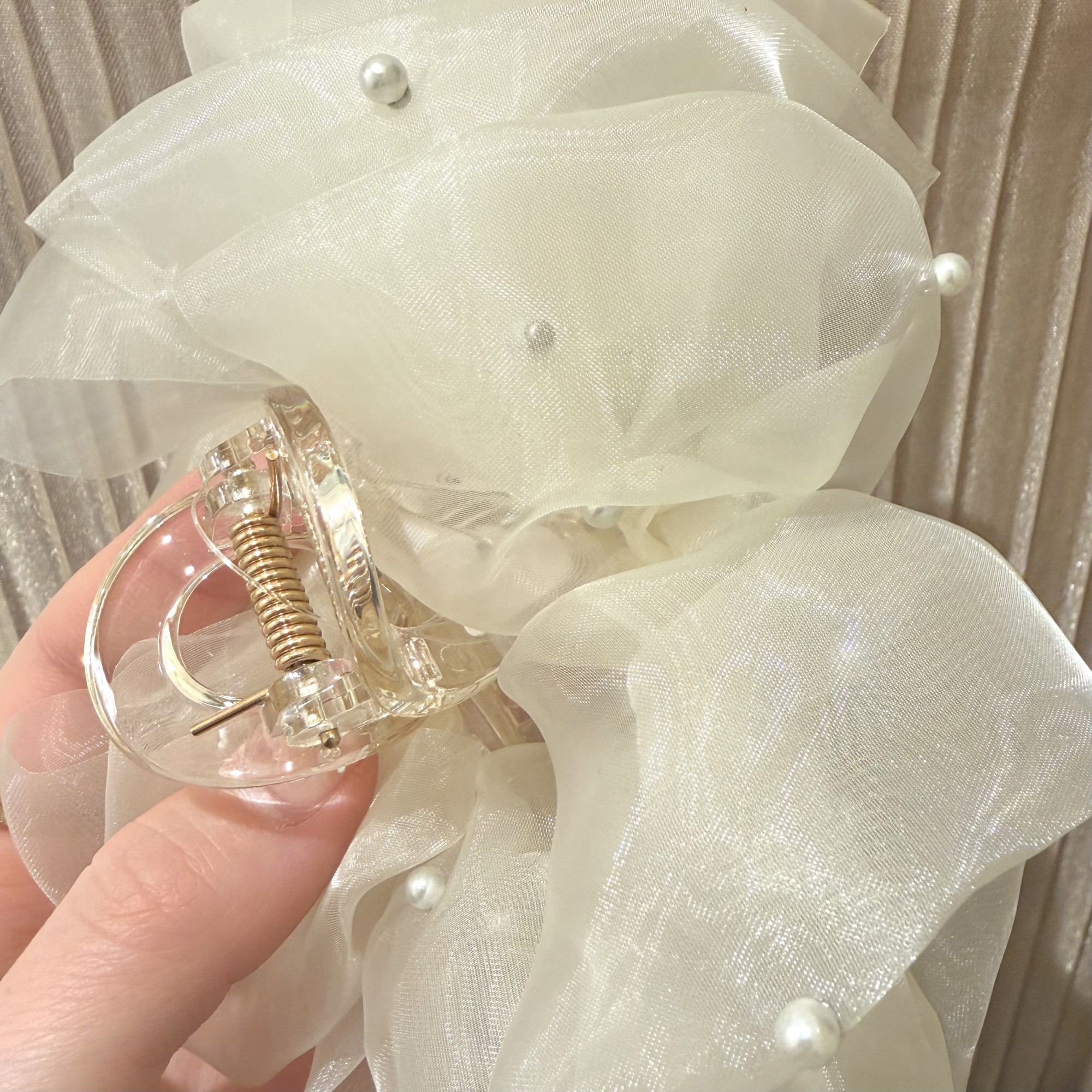 スタッフおすすめ✨パールフリルバンス🌷