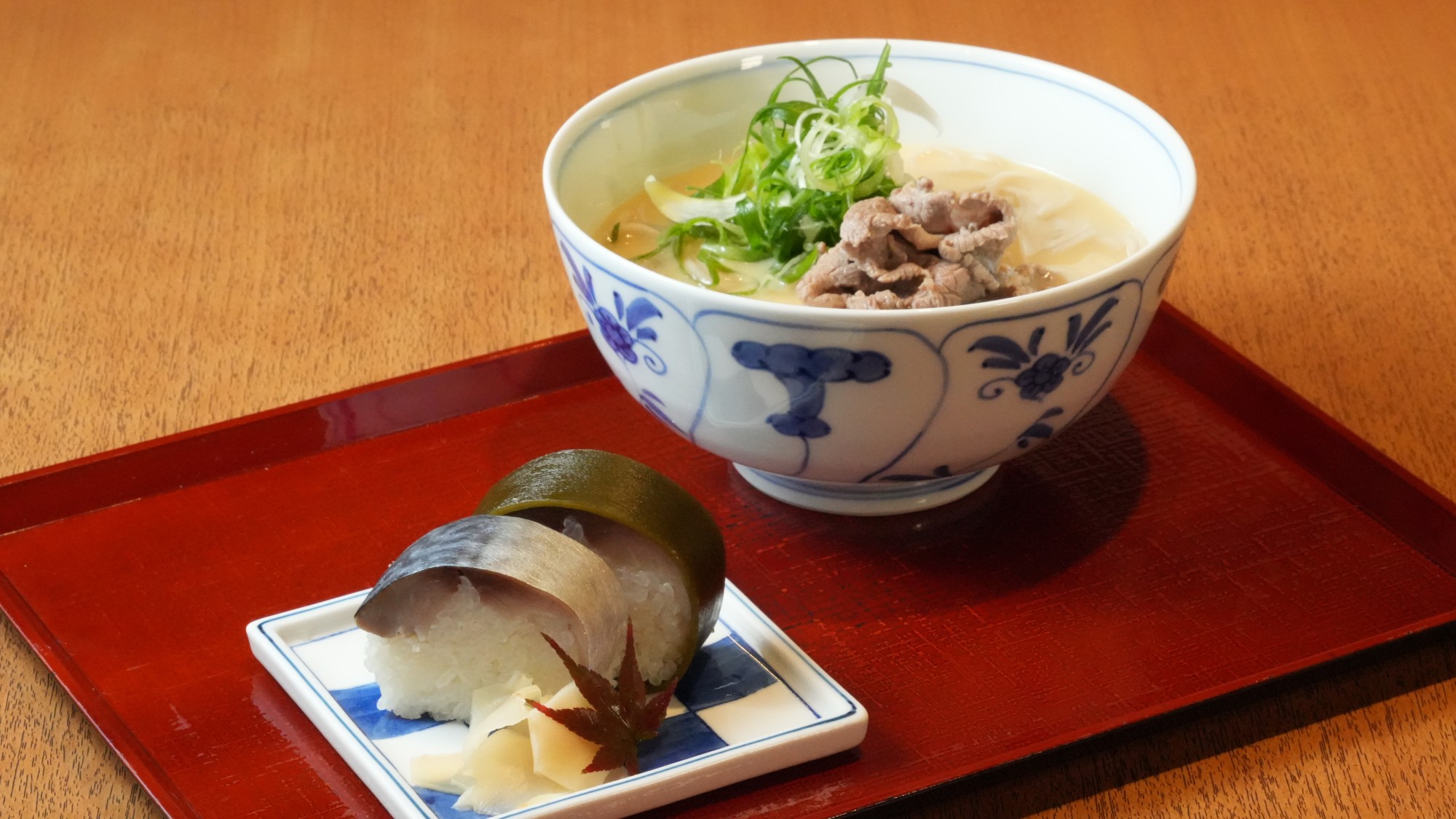 白味噌牛肉そば