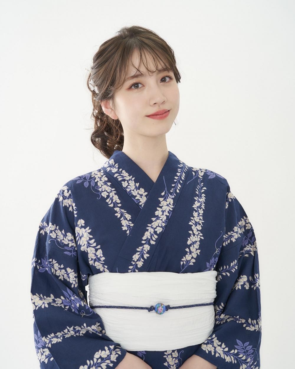 花火大会に浴衣コーデ