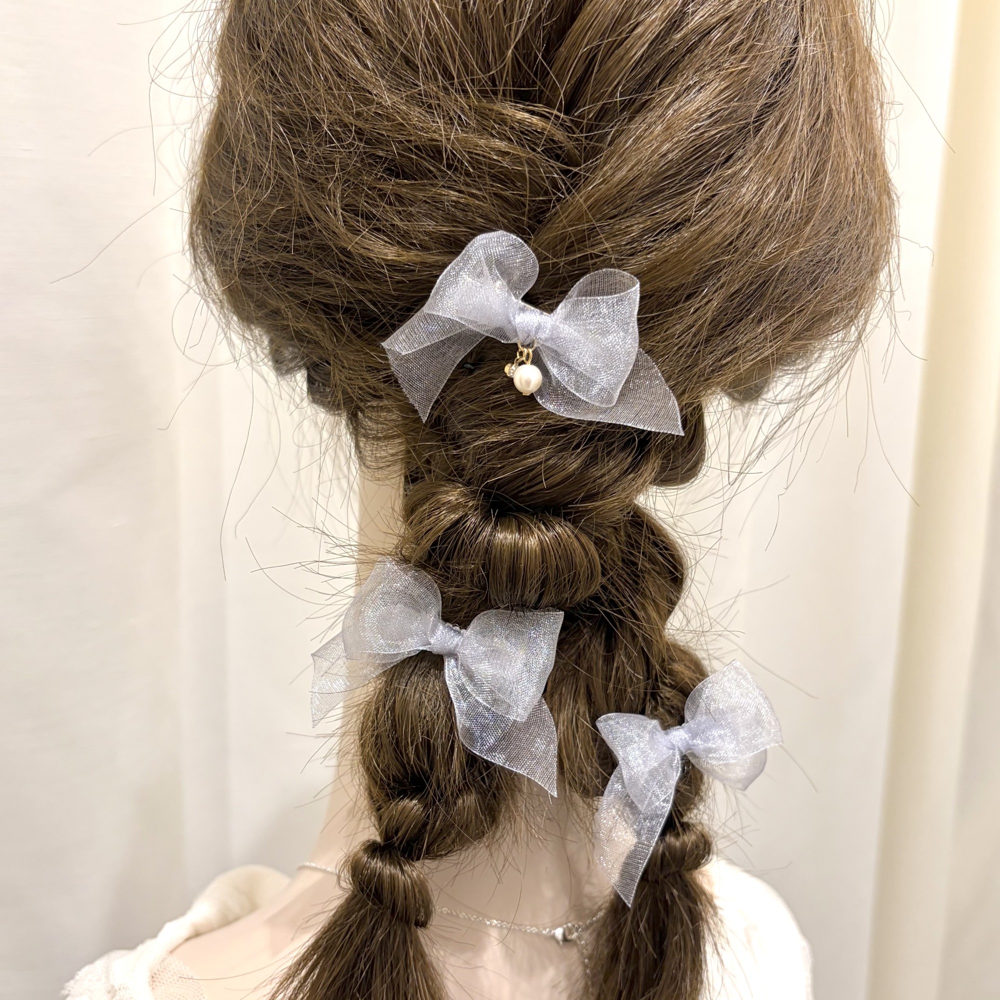 New✨レースリボンピン— ˗ˋ ୨୧ ˊ˗ —