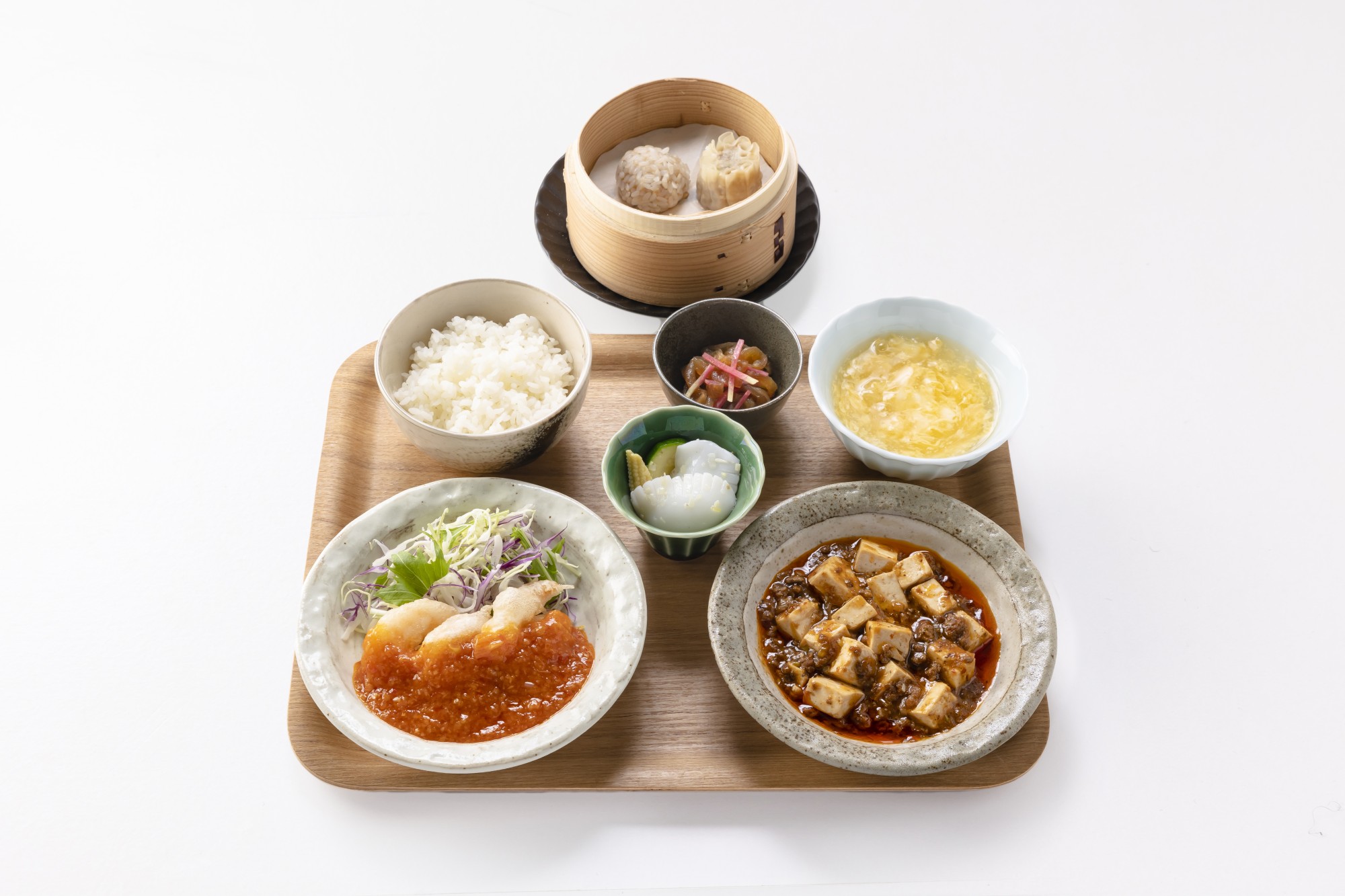 🌶人気の2品を一度に！麻婆豆腐ランチ