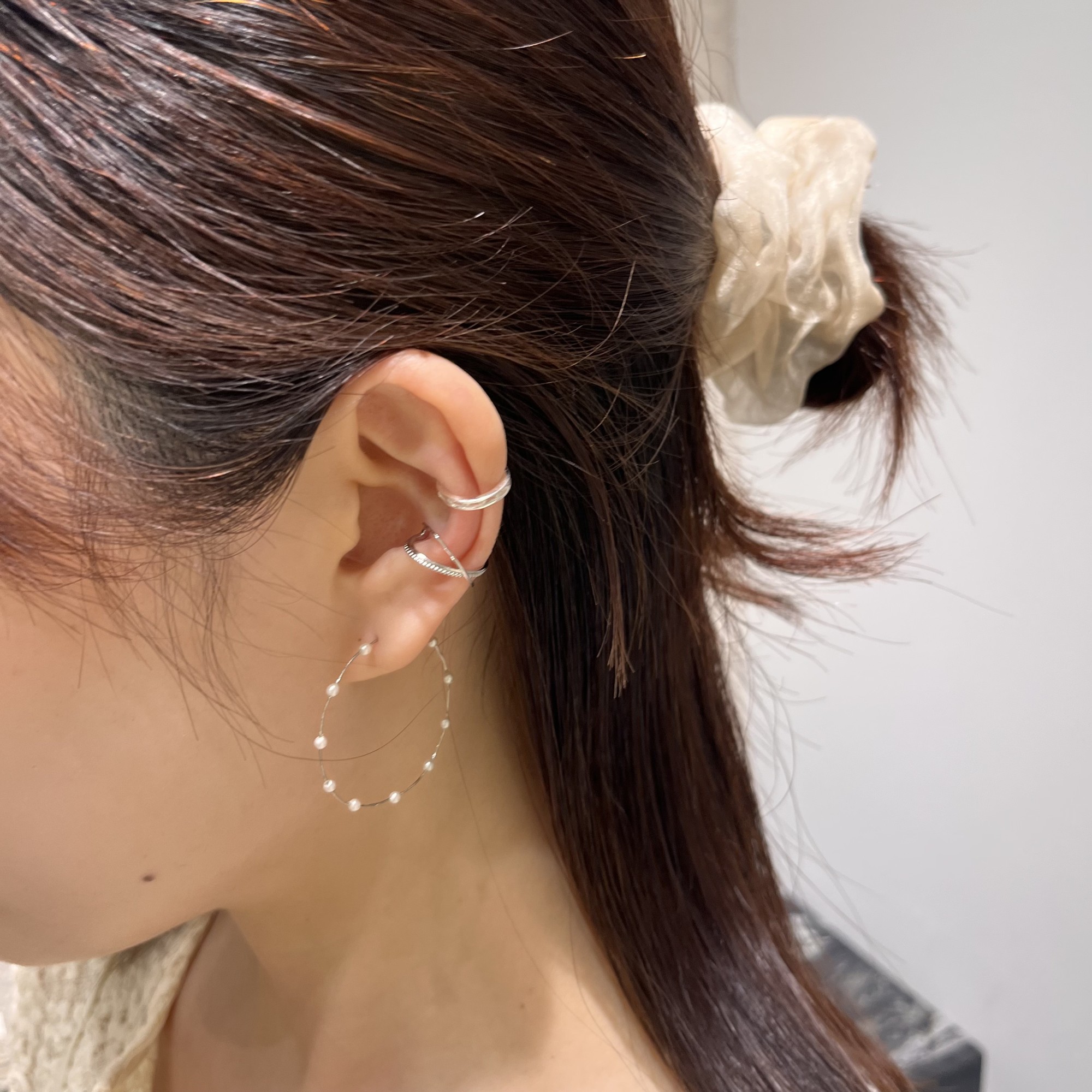 【🫧かわいい華奢なパールピアス🫧】