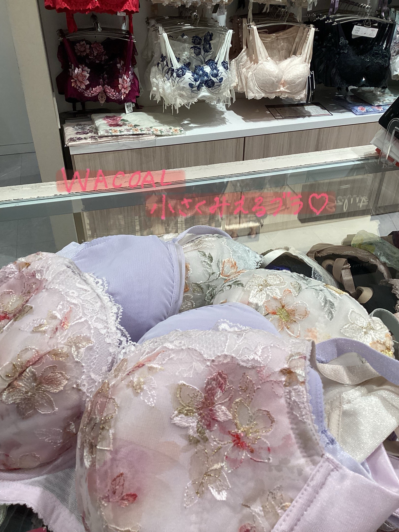 《WACOAL》小さく見せるブラ