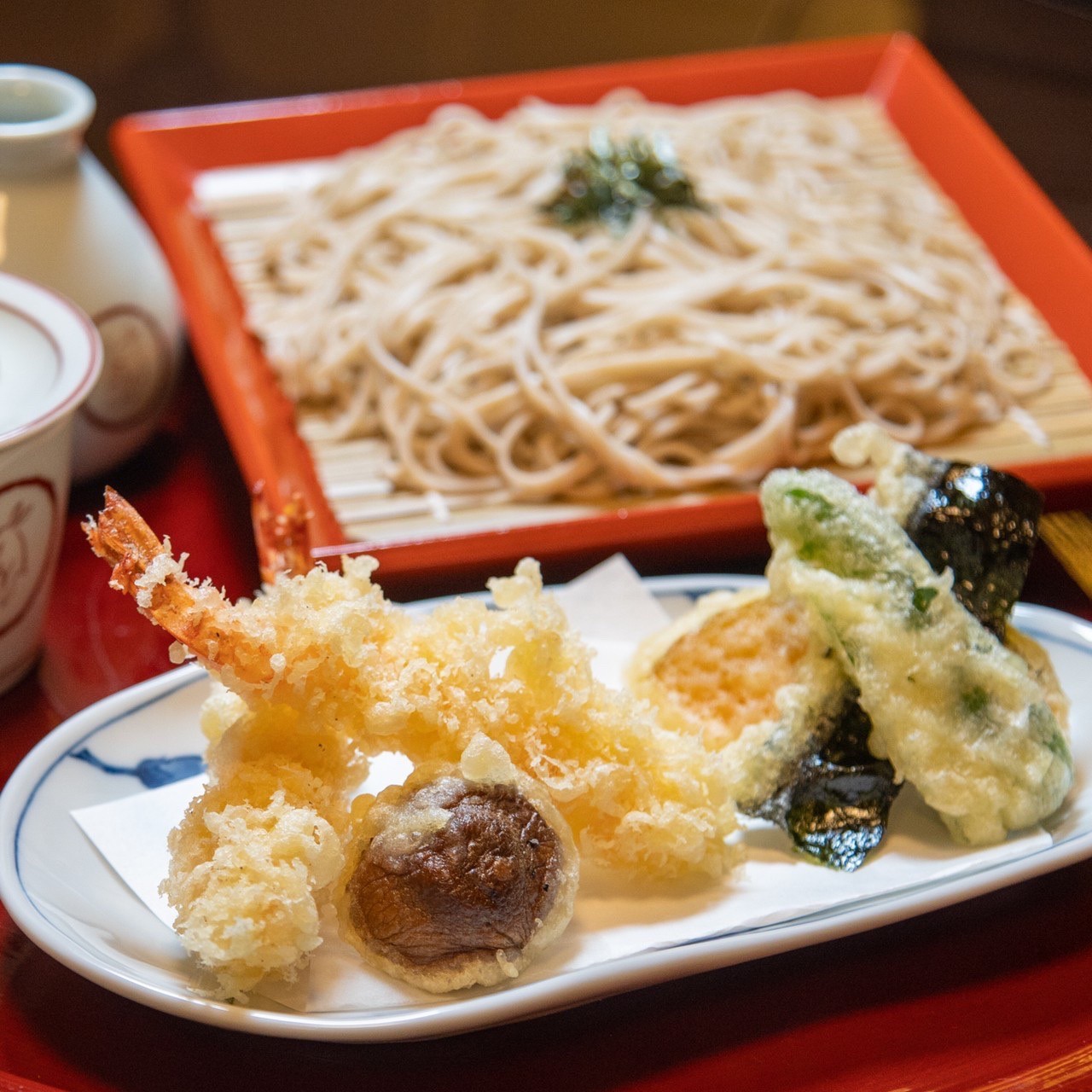 定番人気✨天ざるそば