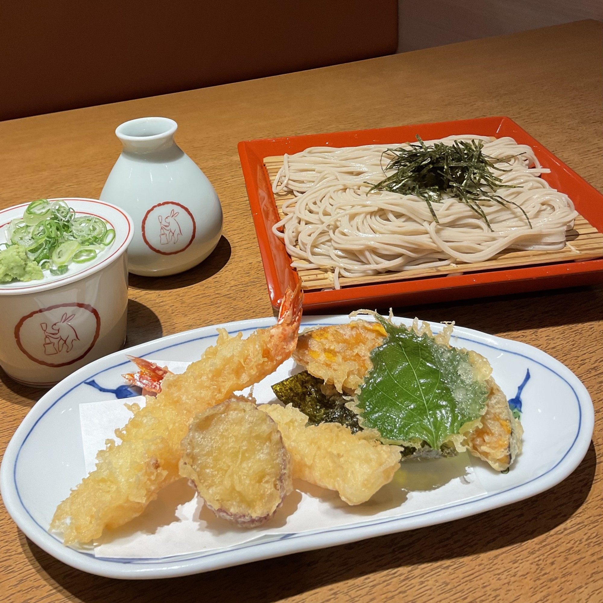 天ざるそば！秋の装いになりました🍁