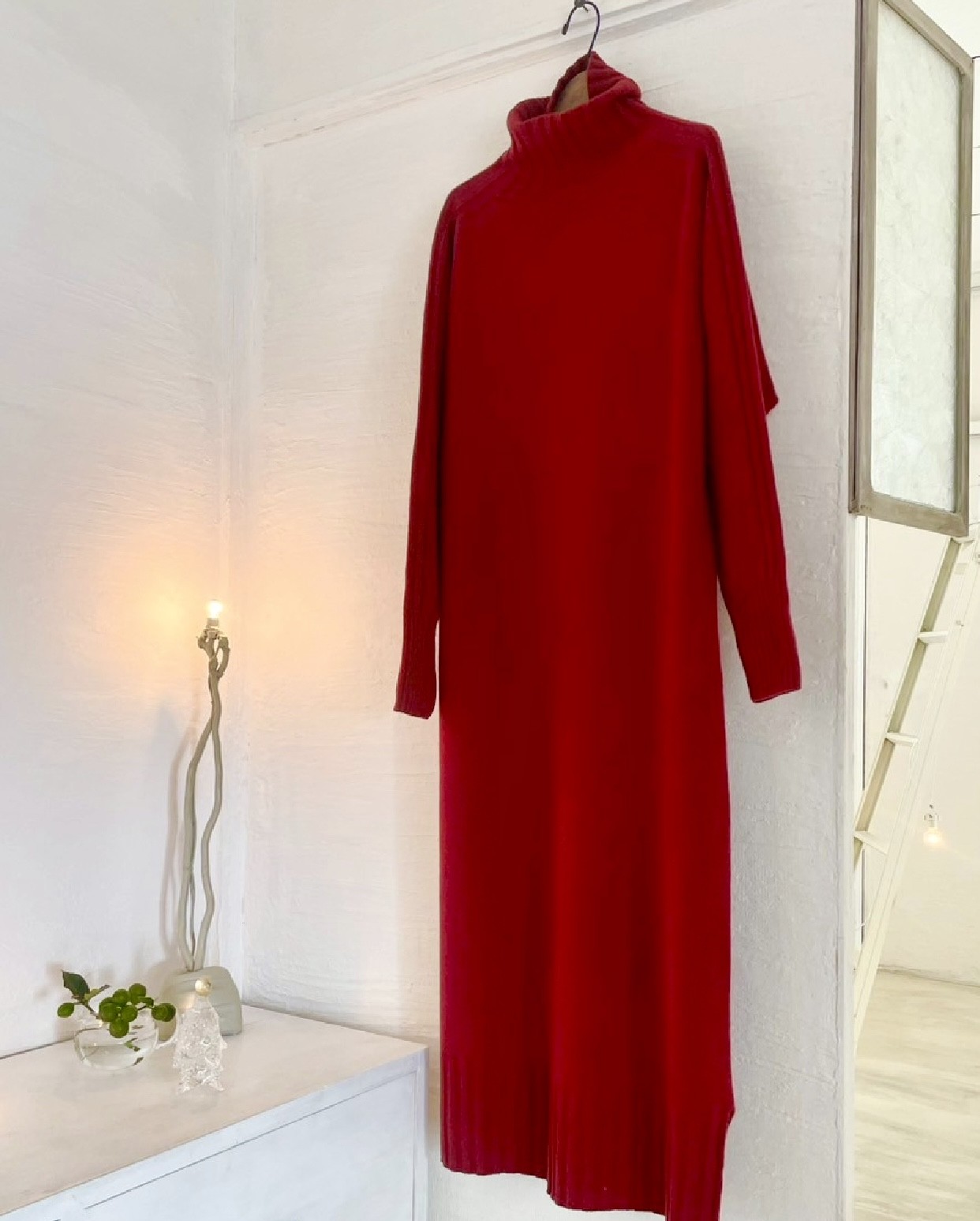 洗練された仕上がりで着心地抜群！『エクストラファインラム ラムズウールワンピース』