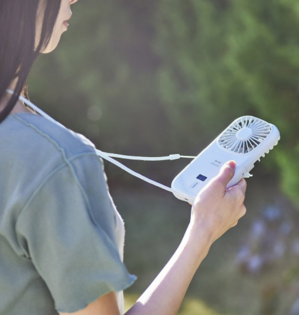 春・夏の必需品！ポータブルファン