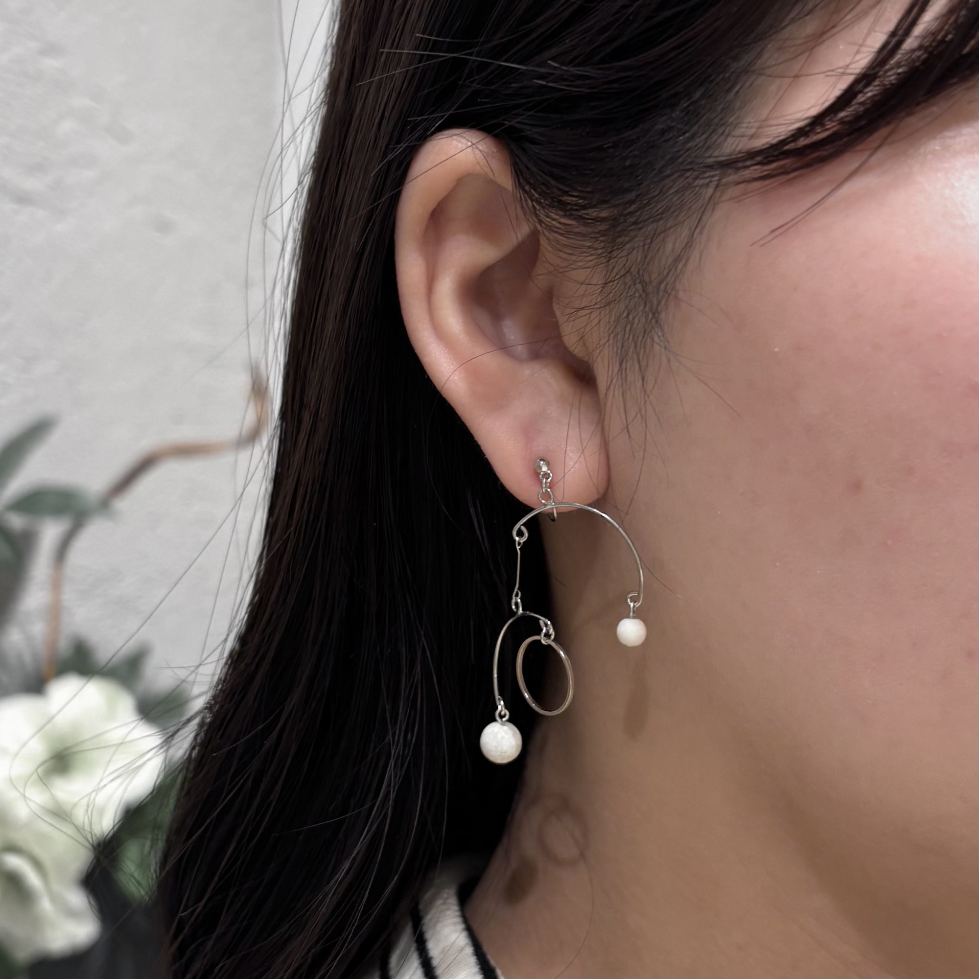 【スタッフおすすめ🪄アシンメトリーイヤリング🫧】