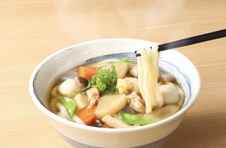 ごろごろ野菜のけんちんうどん✨