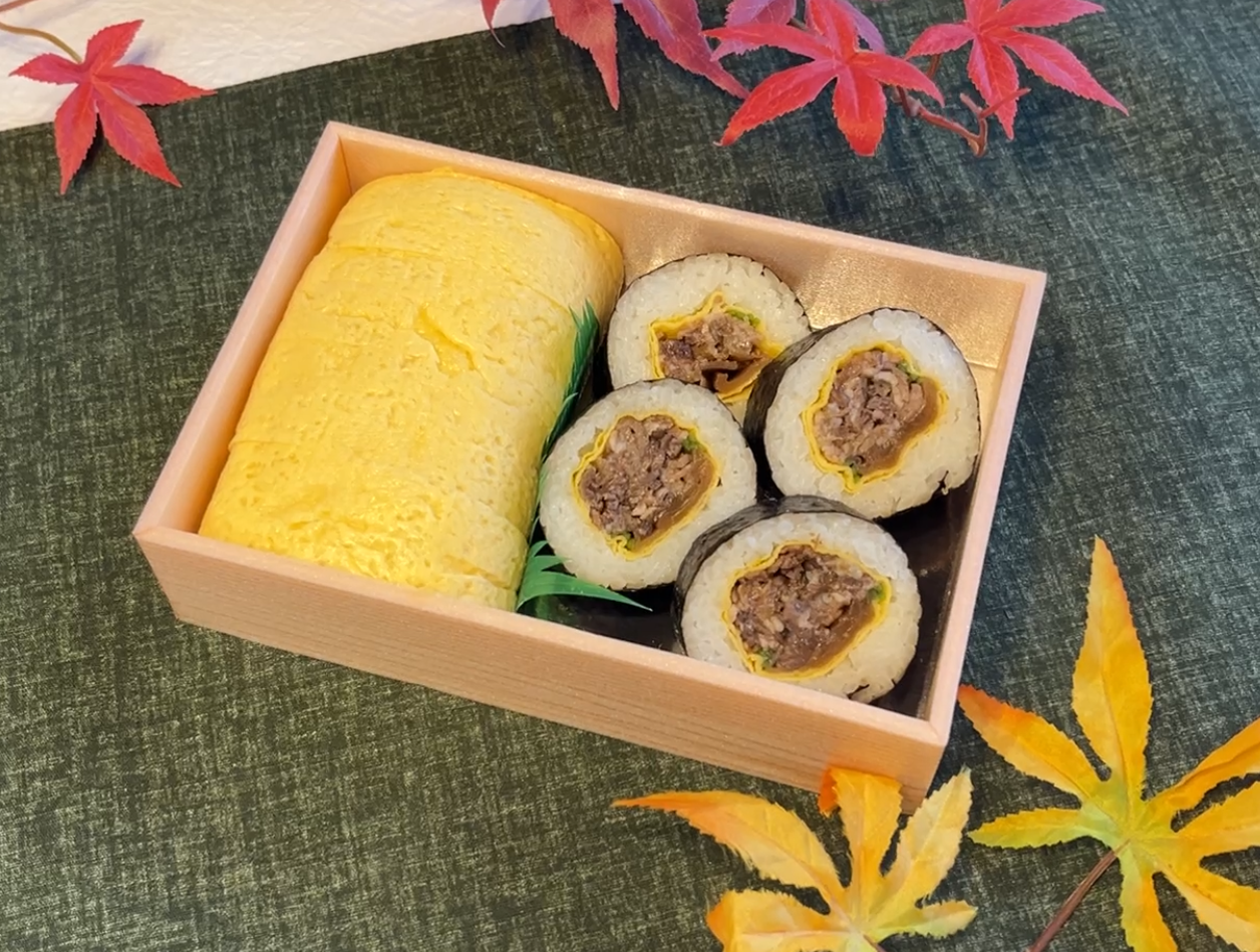 【食べ応え満点！】牛しぐれまんぷく巻き寿司