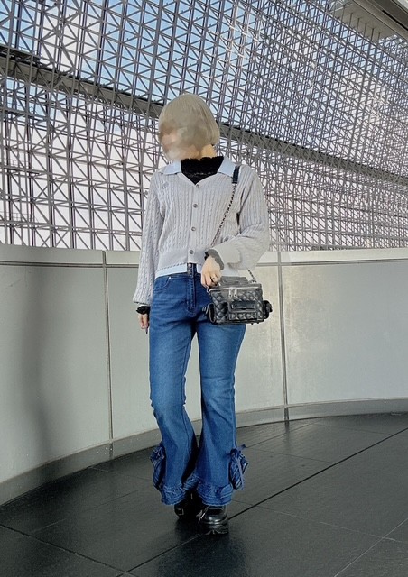 カジュアルで大人かわいいコーデ