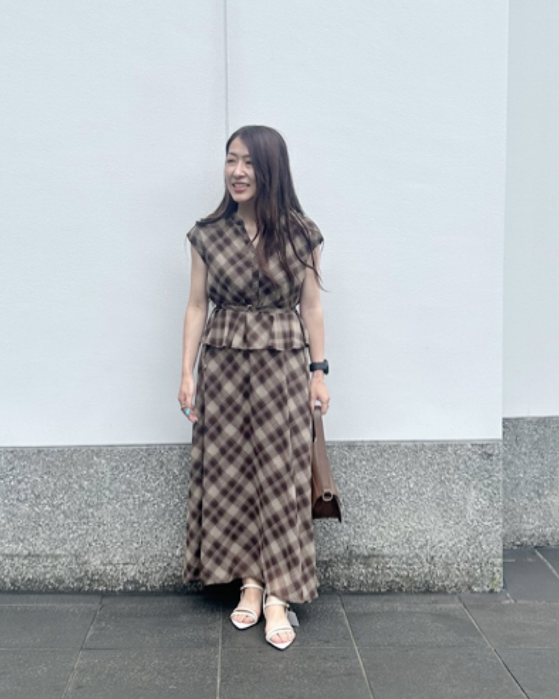 12日販売スタート🌟シアーチェックワンピース