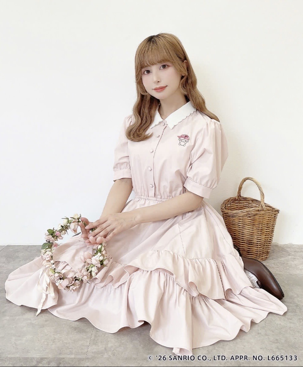 マイスウィートピアノの可愛さを表現したガーリーなクレリックワンピース♡