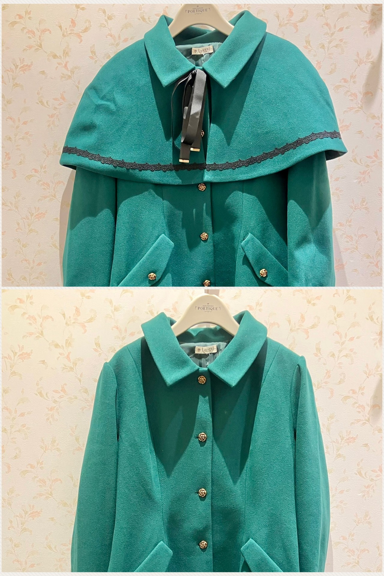 〘あなただけの着こなしを見つけて*。+〙後ろ姿も美しいバッスルコート