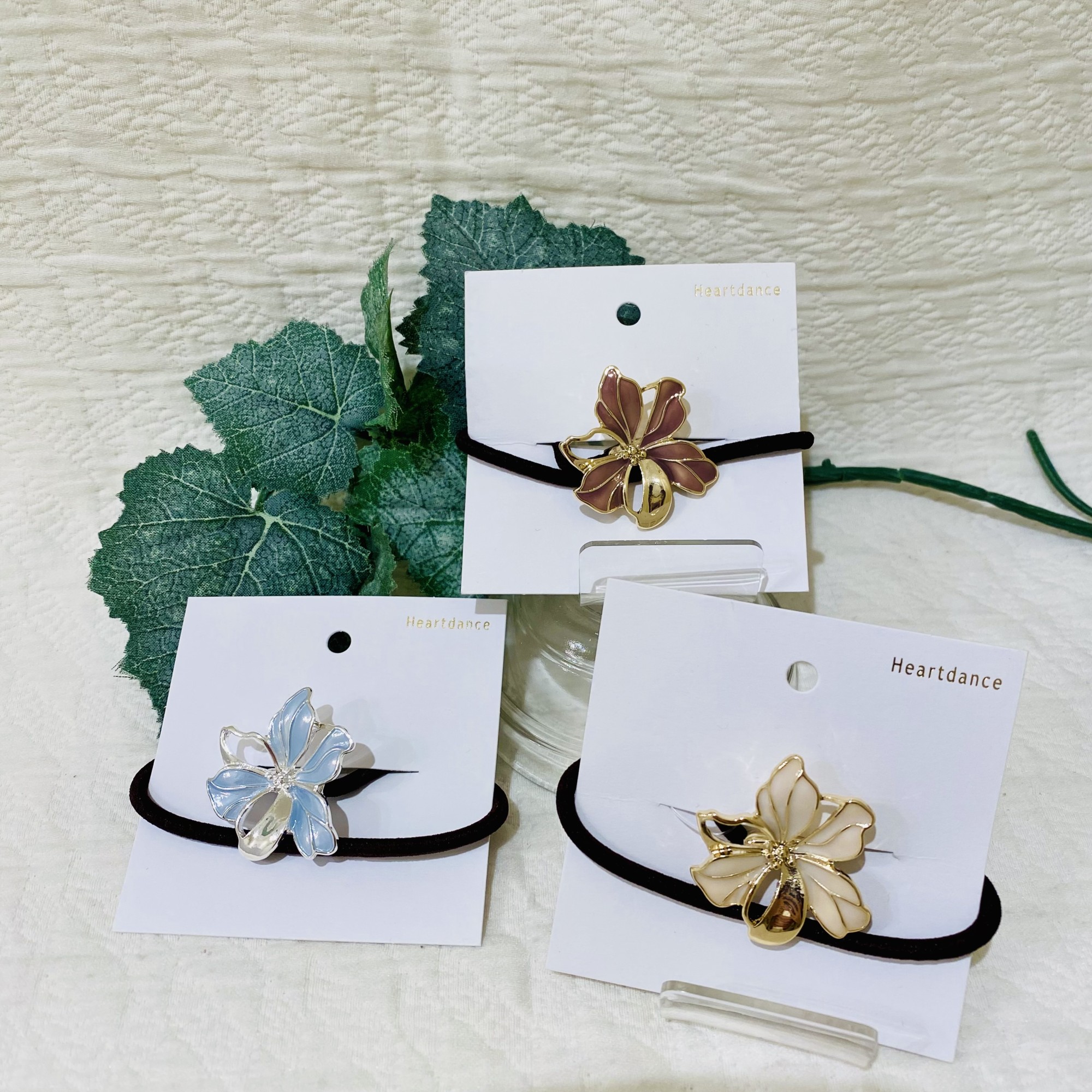 「春新作アイテム」🌸メタルエポフラワーポニー🌼