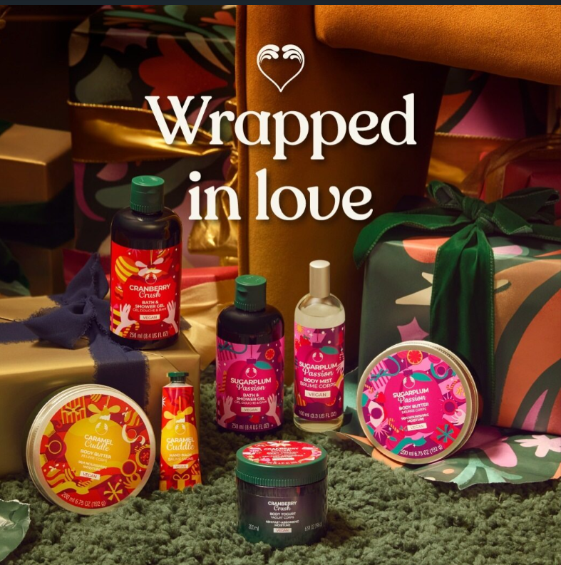 ザボディショップ 新発売 HOLIDAY COLLECTION 2025