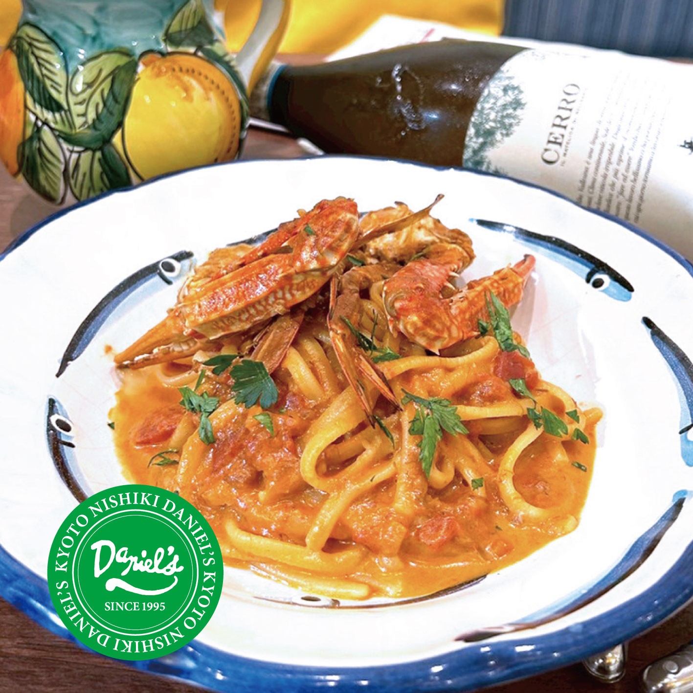 季節のパスタ🦀