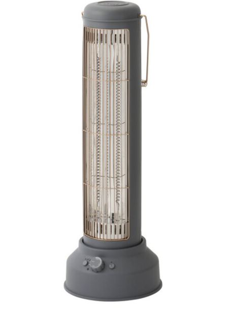 すぐ暖まる 静音設計の首振りカーボンヒーター