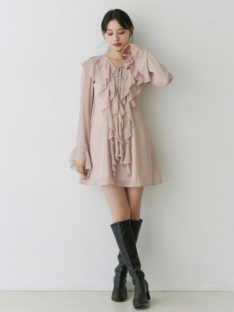 王道可愛いミニワンピース♡